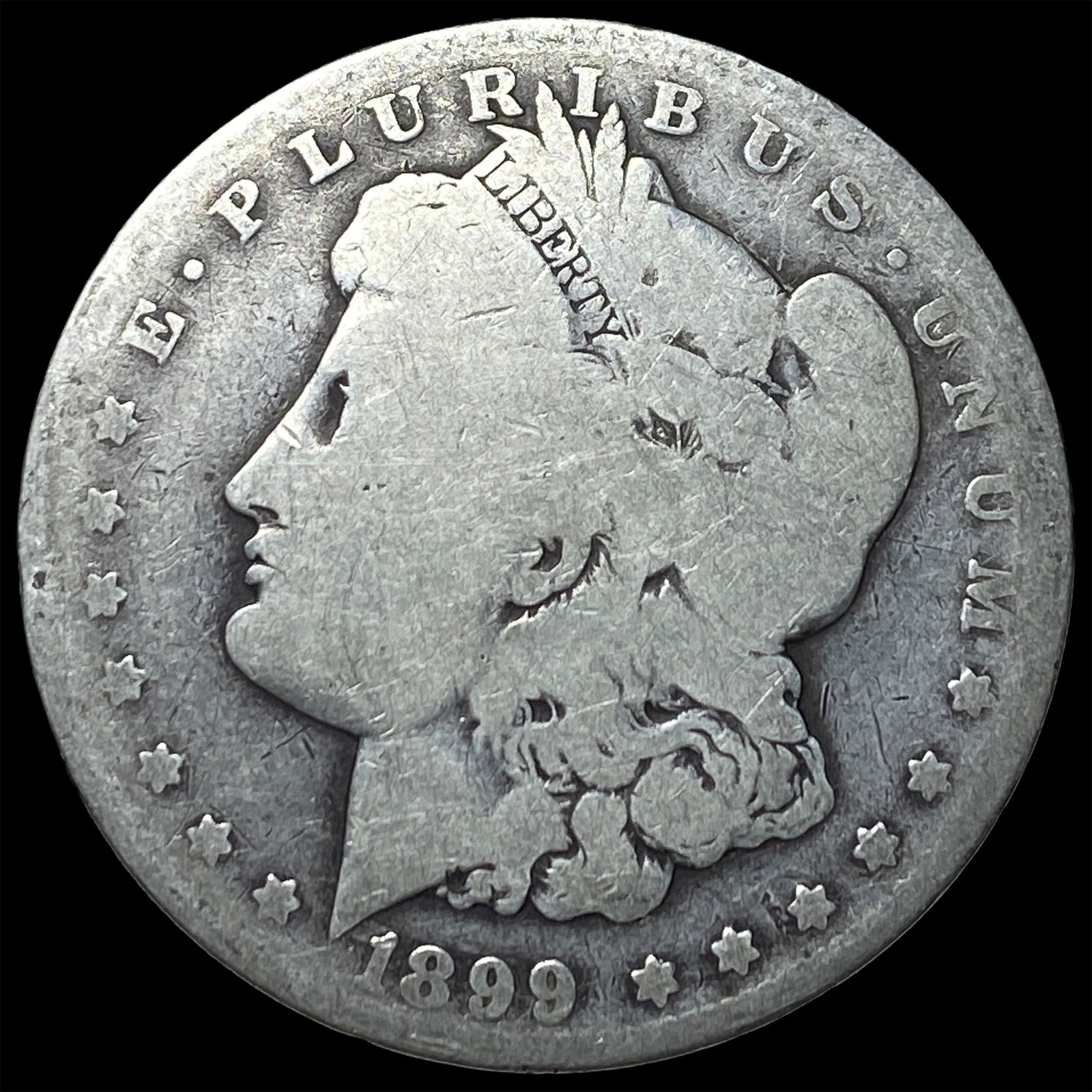 1899-O Silver Morgan Dollar NICELY CIRCULATED: 1899-O Silver Morgan Dollar NICELY CIRCULATED