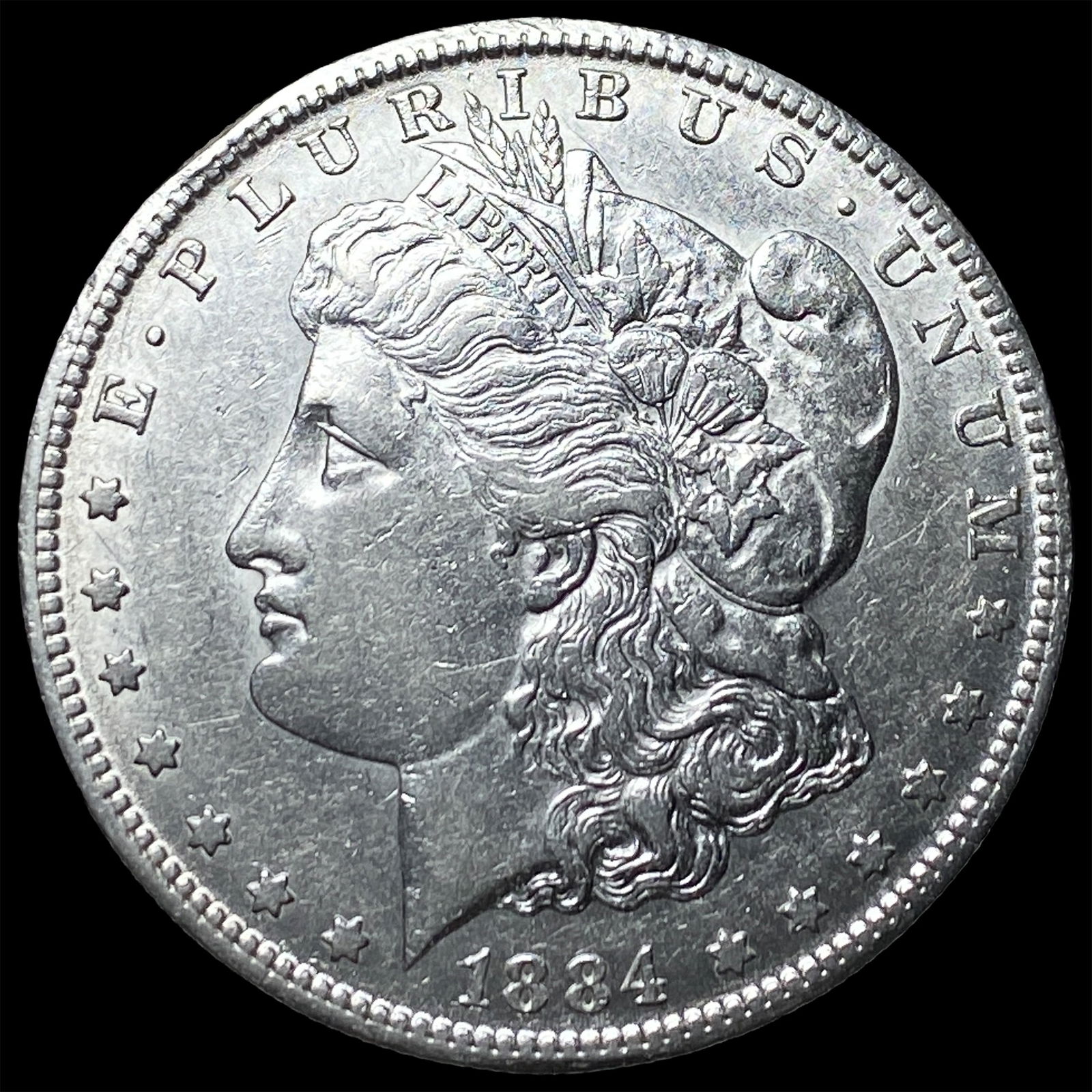 1884-CC Silver Morgan Dollar UNCIRCULATED: 1884-CC Silver Morgan Dollar UNCIRCULATED