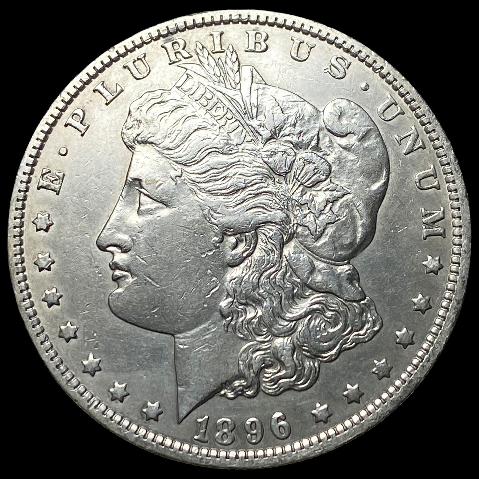 1896-O Silver Morgan Dollar CLOSELY UNCIRCULATED: 1896-O Silver Morgan Dollar CLOSELY UNCIRCULATED