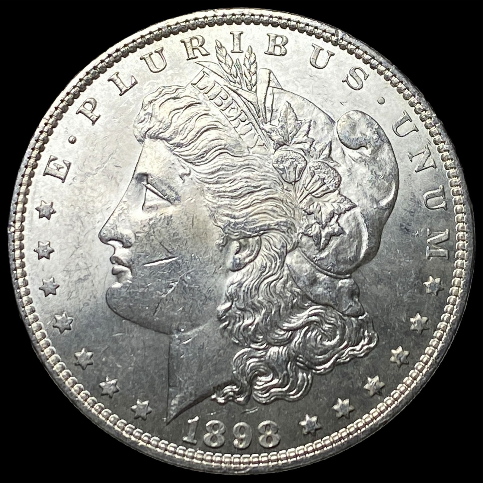 1898 Morgan Silver Dollar UNCIRCULATED: 1898 Morgan Silver Dollar UNCIRCULATED