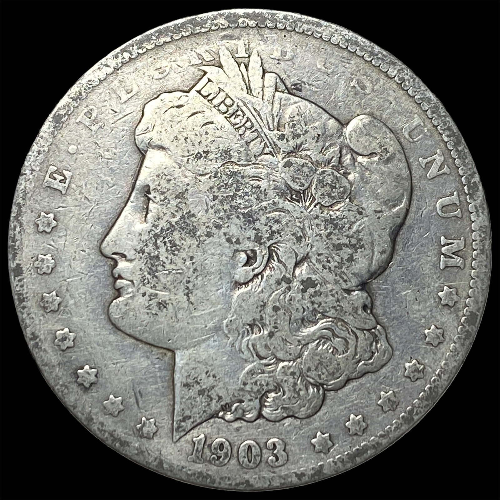 1903-O Silver Morgan Dollar NICELY CIRCULATED: 1903-O Silver Morgan Dollar NICELY CIRCULATED