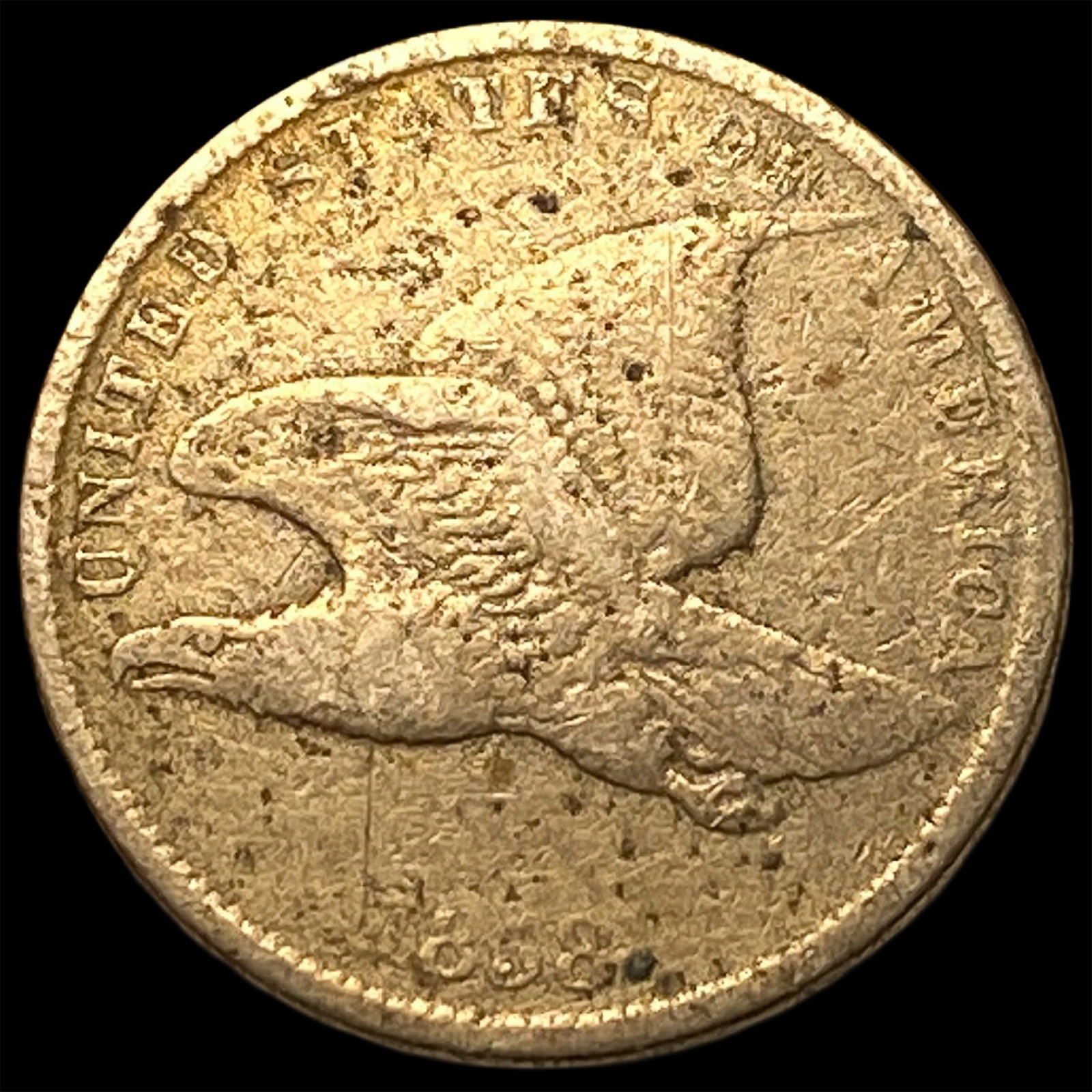 1858 Flying Eagle Cent HIGH GRADE: 1858 Flying Eagle Cent HIGH GRADE