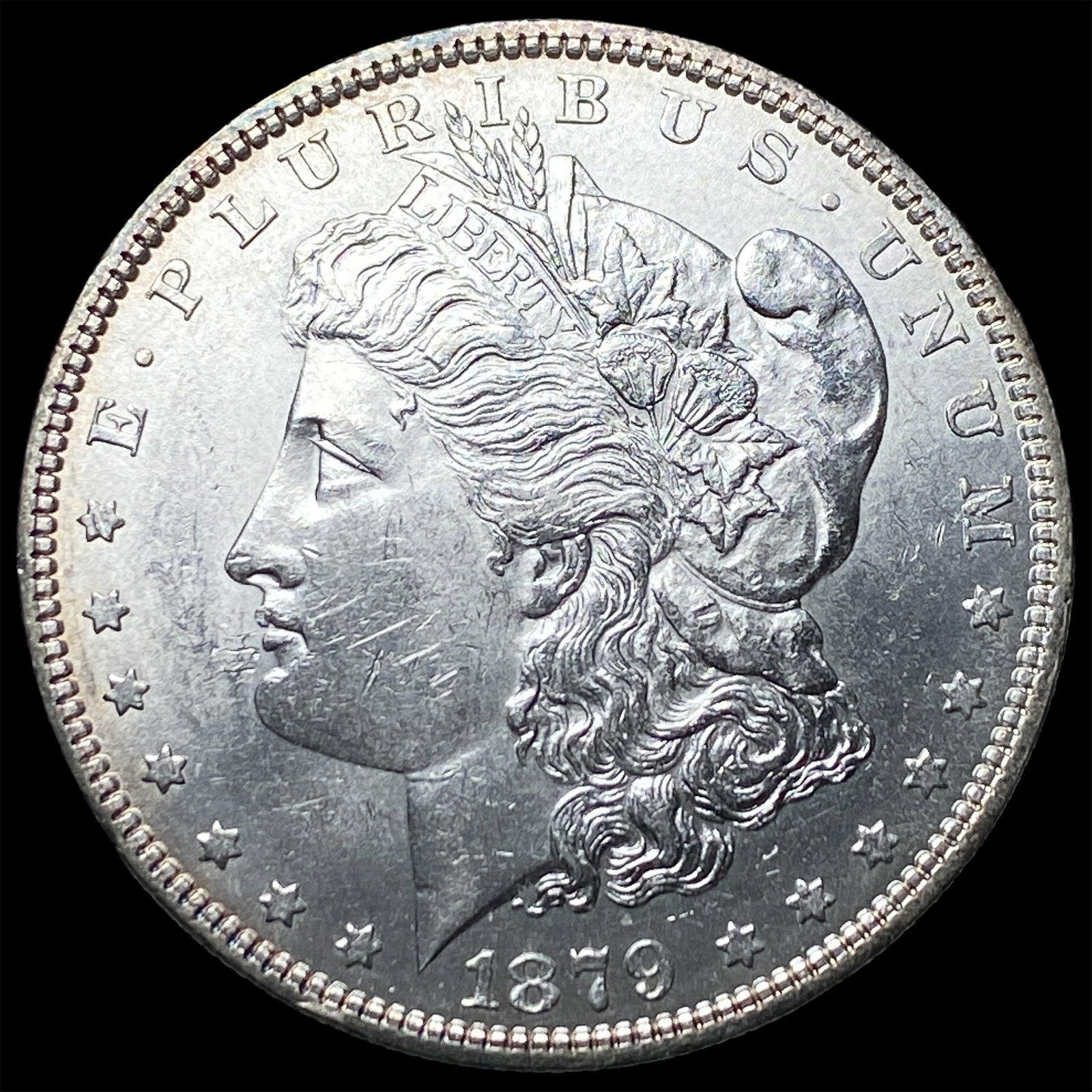 1879-S Silver Morgan Dollar UNCIRCULATED: 1879-S Silver Morgan Dollar UNCIRCULATED