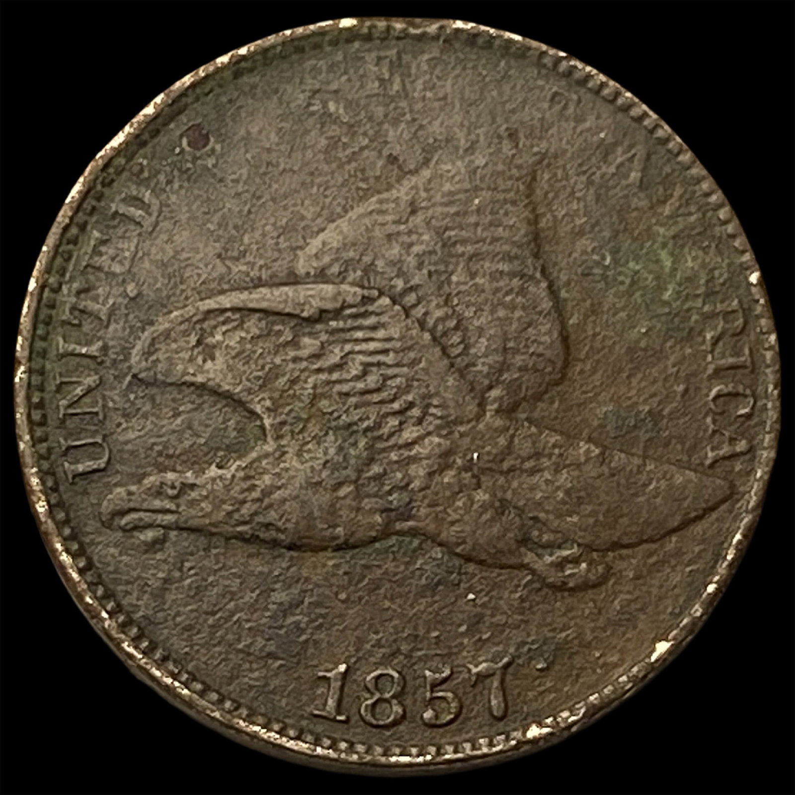 1857 Flying Eagle Cent HIGH GRADE: 1857 Flying Eagle Cent HIGH GRADE