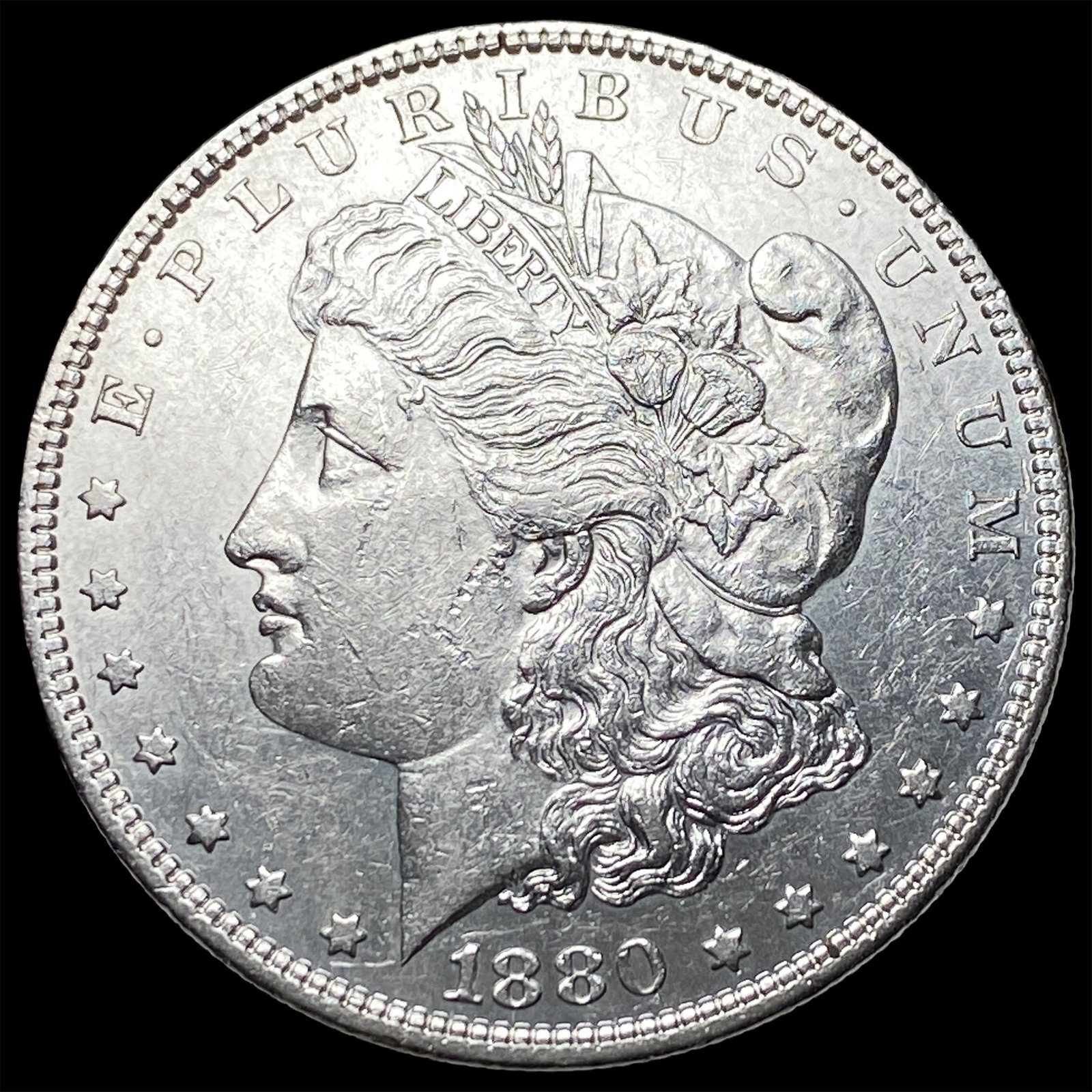 1880-S Silver Morgan Dollar UNCIRCULATED: 1880-S Silver Morgan Dollar UNCIRCULATED