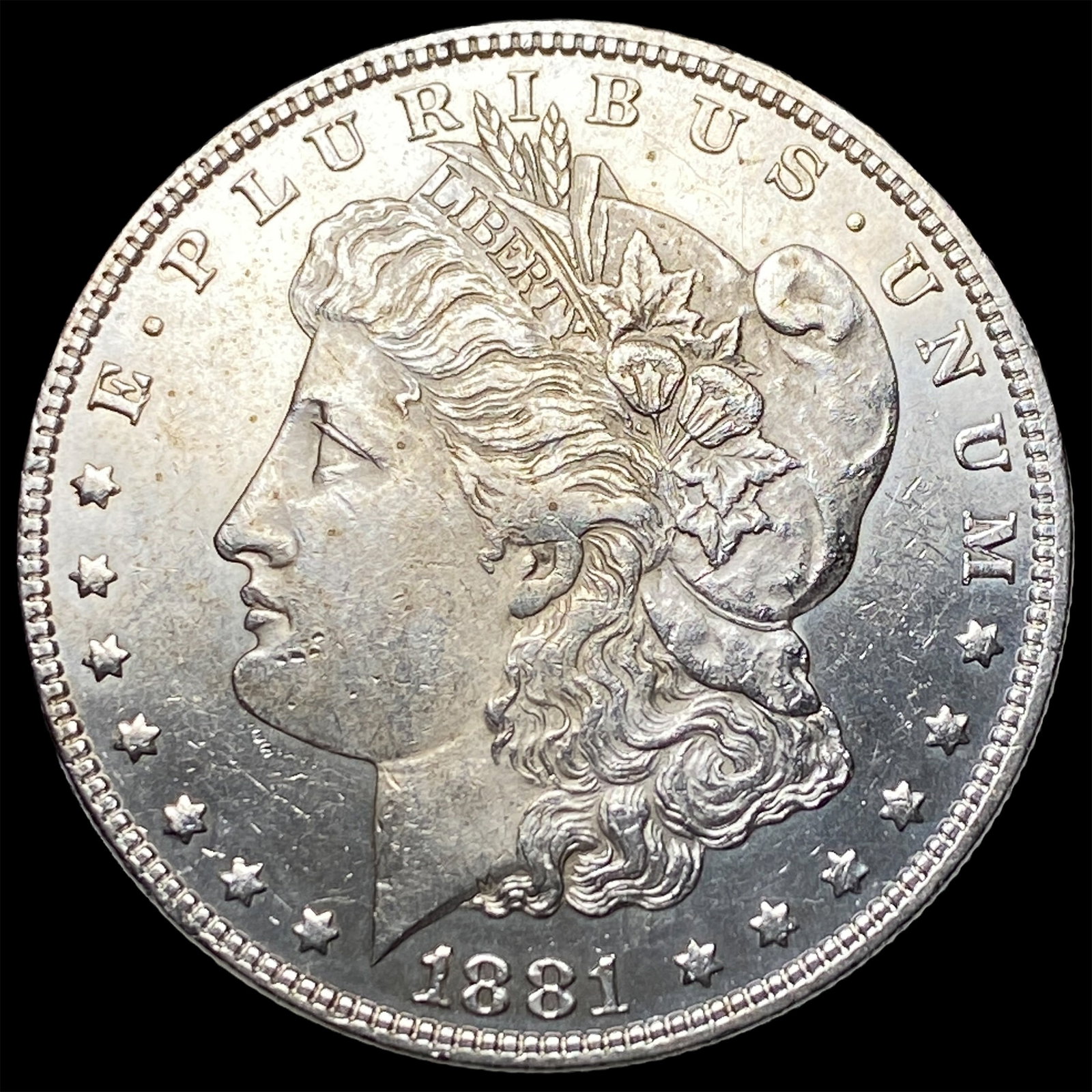 1881 Morgan Silver Dollar UNCIRCULATED: 1881 Morgan Silver Dollar UNCIRCULATED