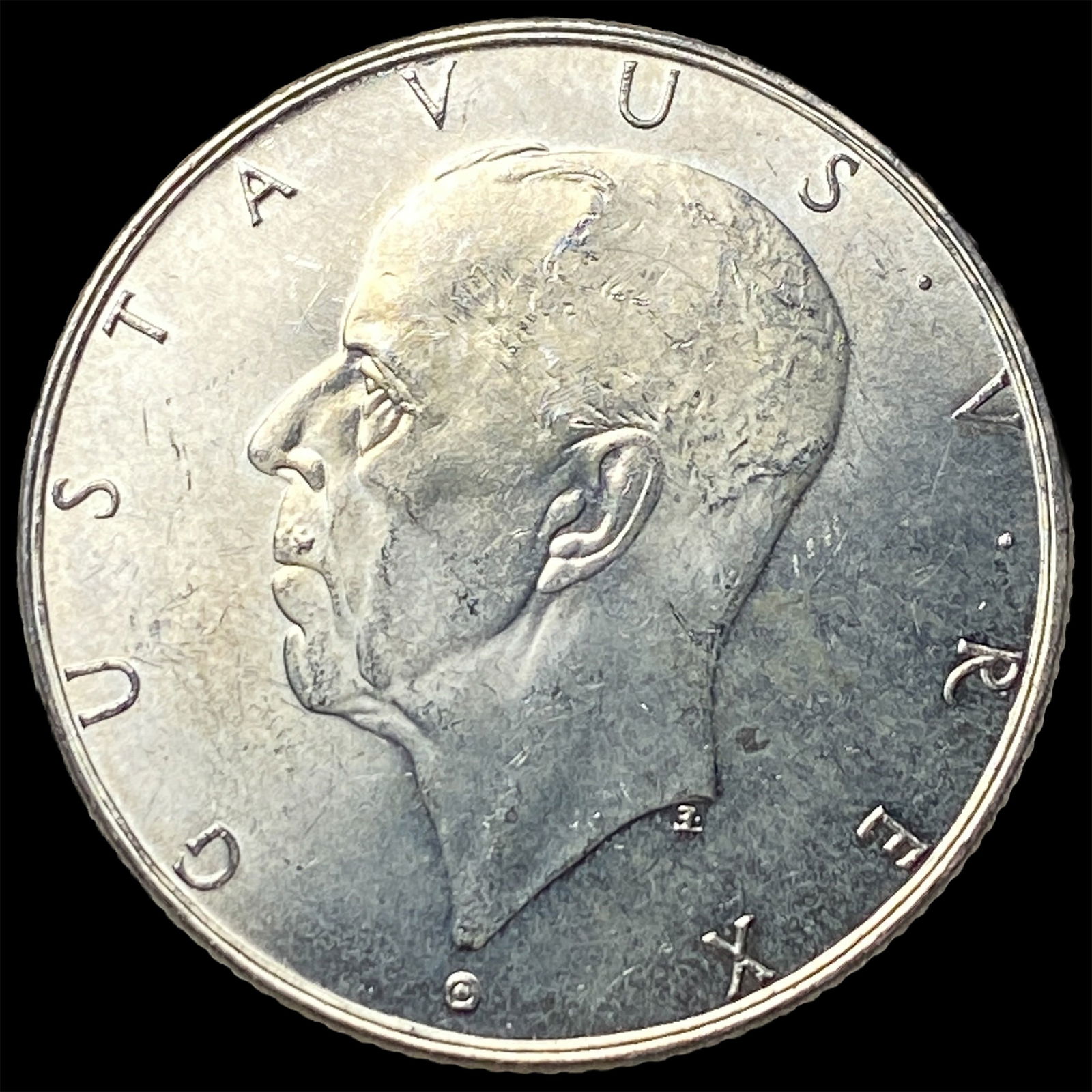 1938 Sweden Silver 2 Kroner UNCIRCULATED: 1938 Sweden Silver 2 Kroner UNCIRCULATED