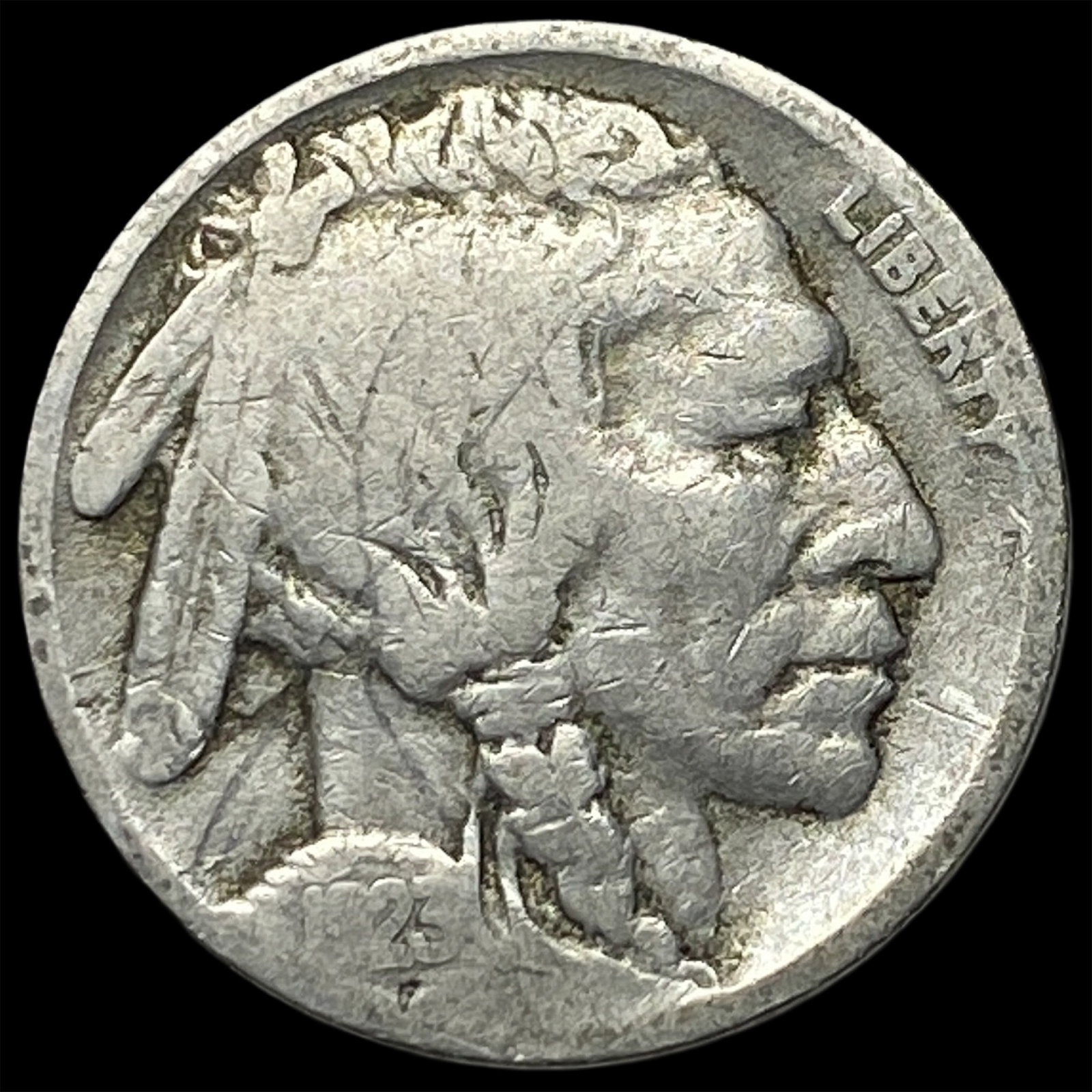 1925-S Buffalo Nickel ABOUT UNCIRCULATED (1 of 2)