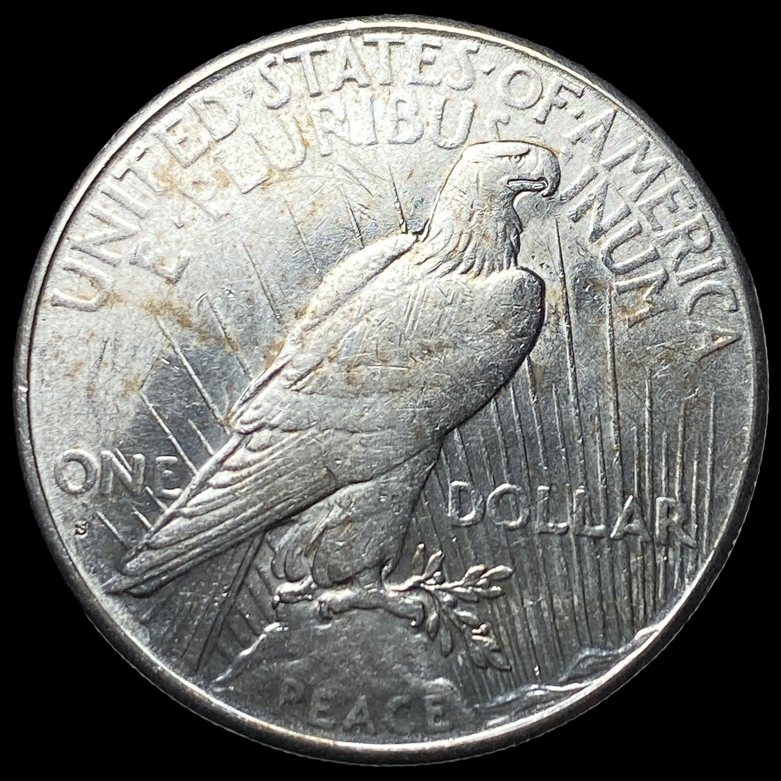 1928-S Silver Peace Dollar CLOSELY UNCIRCULATED - 2