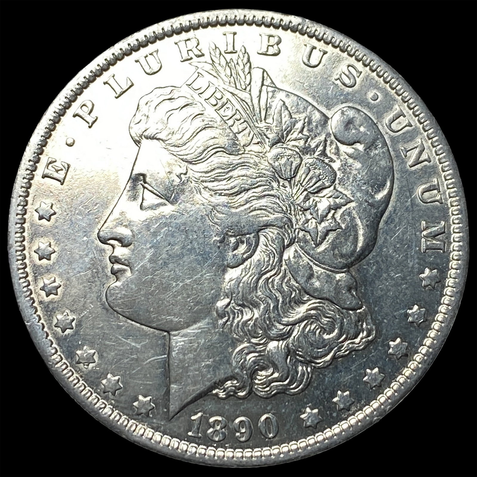 1890-O Morgan Silver Dollar CLOSELY UNCIRCULATED: 1890-O Morgan Silver Dollar CLOSELY UNCIRCULATED
