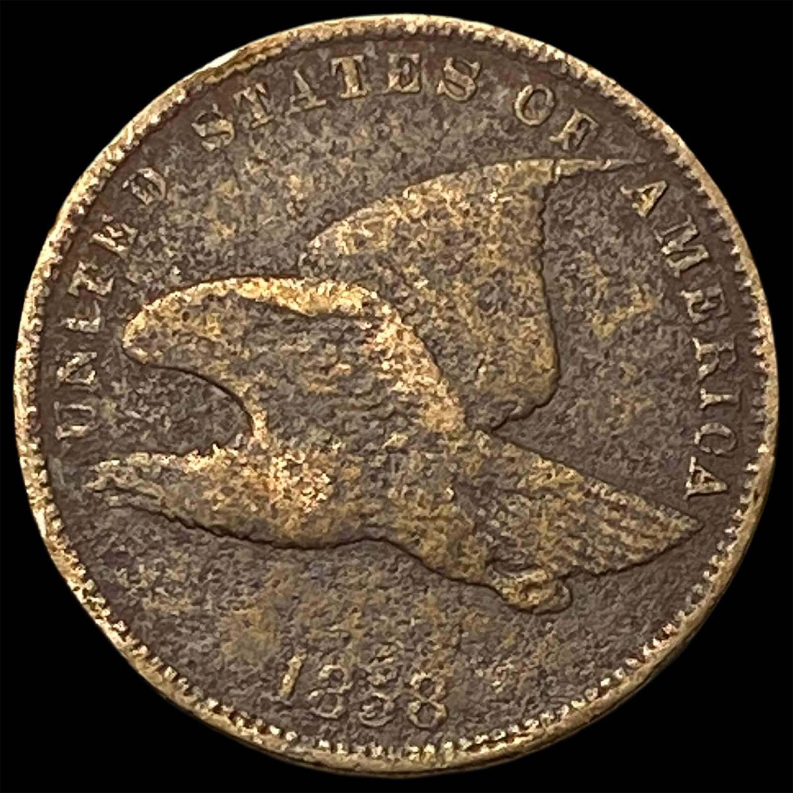 1858 Flying Eagle Cent HIGH GRADE: 1858 Flying Eagle Cent HIGH GRADE