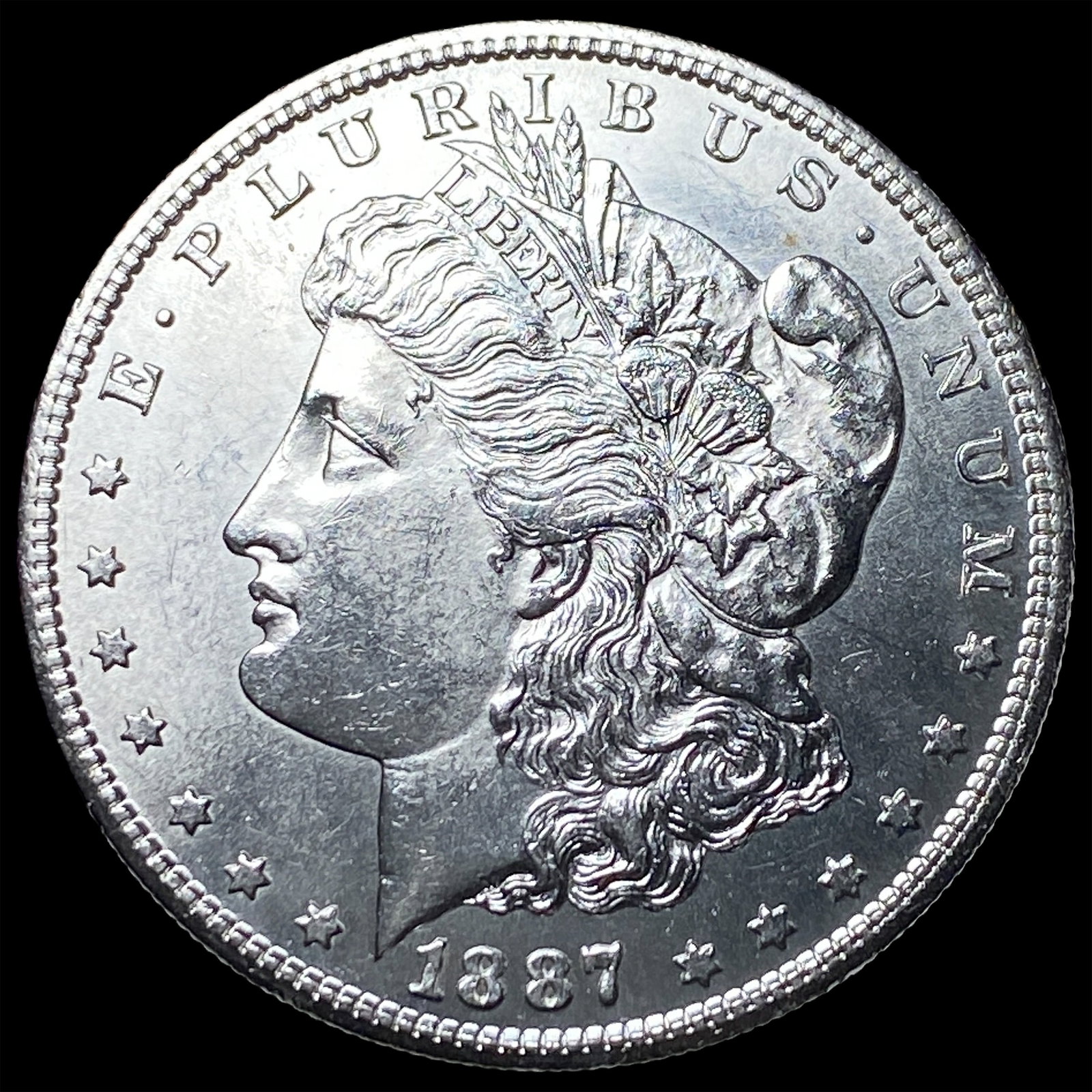 1887 Morgan Silver Dollar UNCIRCULATED: 1887 Morgan Silver Dollar UNCIRCULATED
