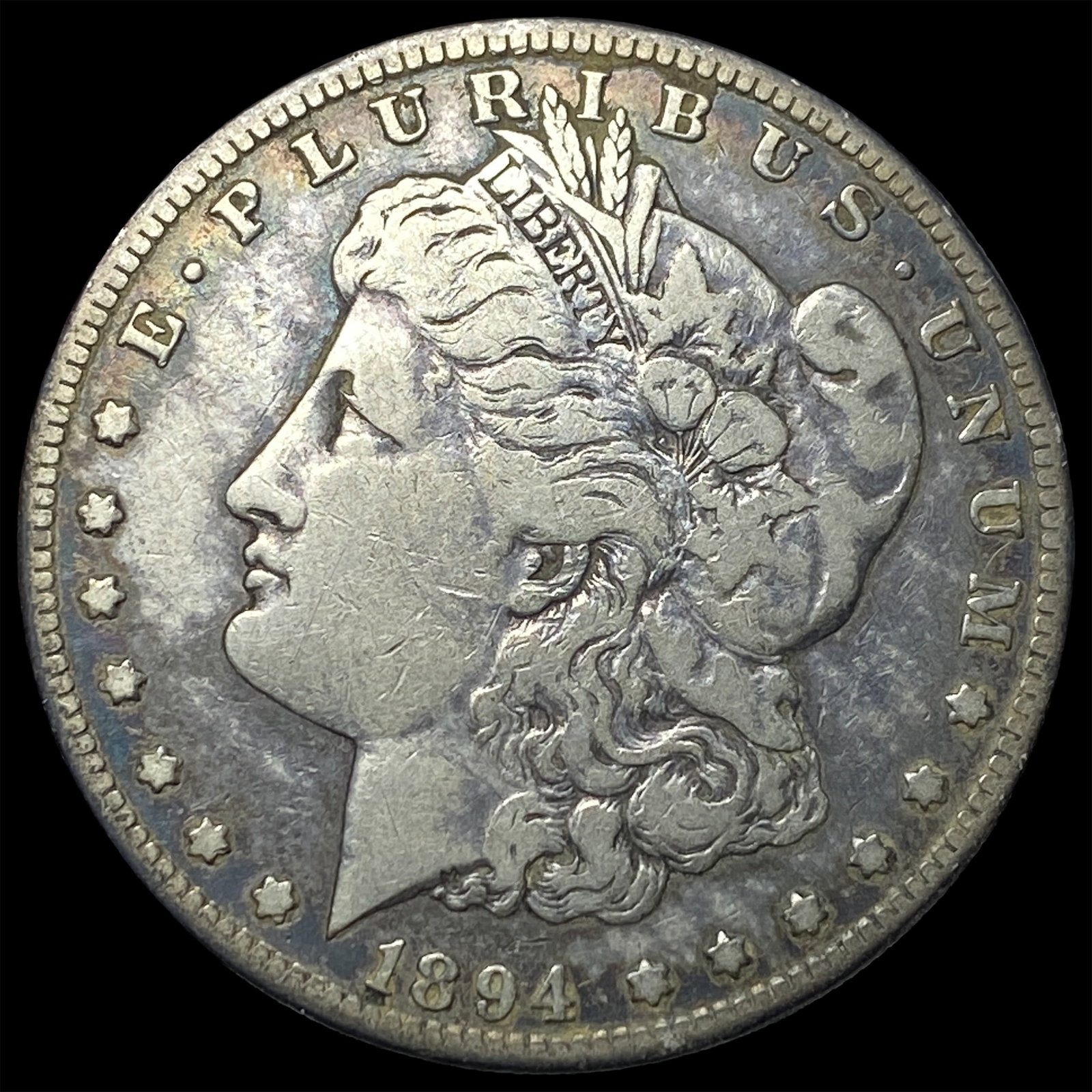 1894-S Silver Morgan Dollar LIGHTLY CIRCULATED: 1894-S Silver Morgan Dollar LIGHTLY CIRCULATED