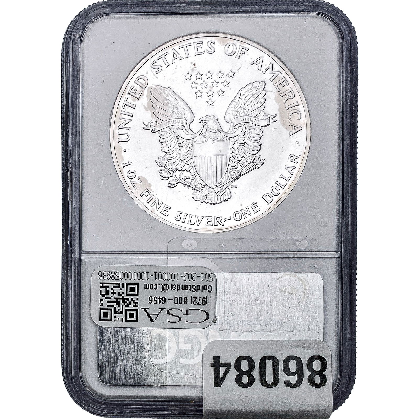 1990 Silver Eagle NGC MS68 - 2