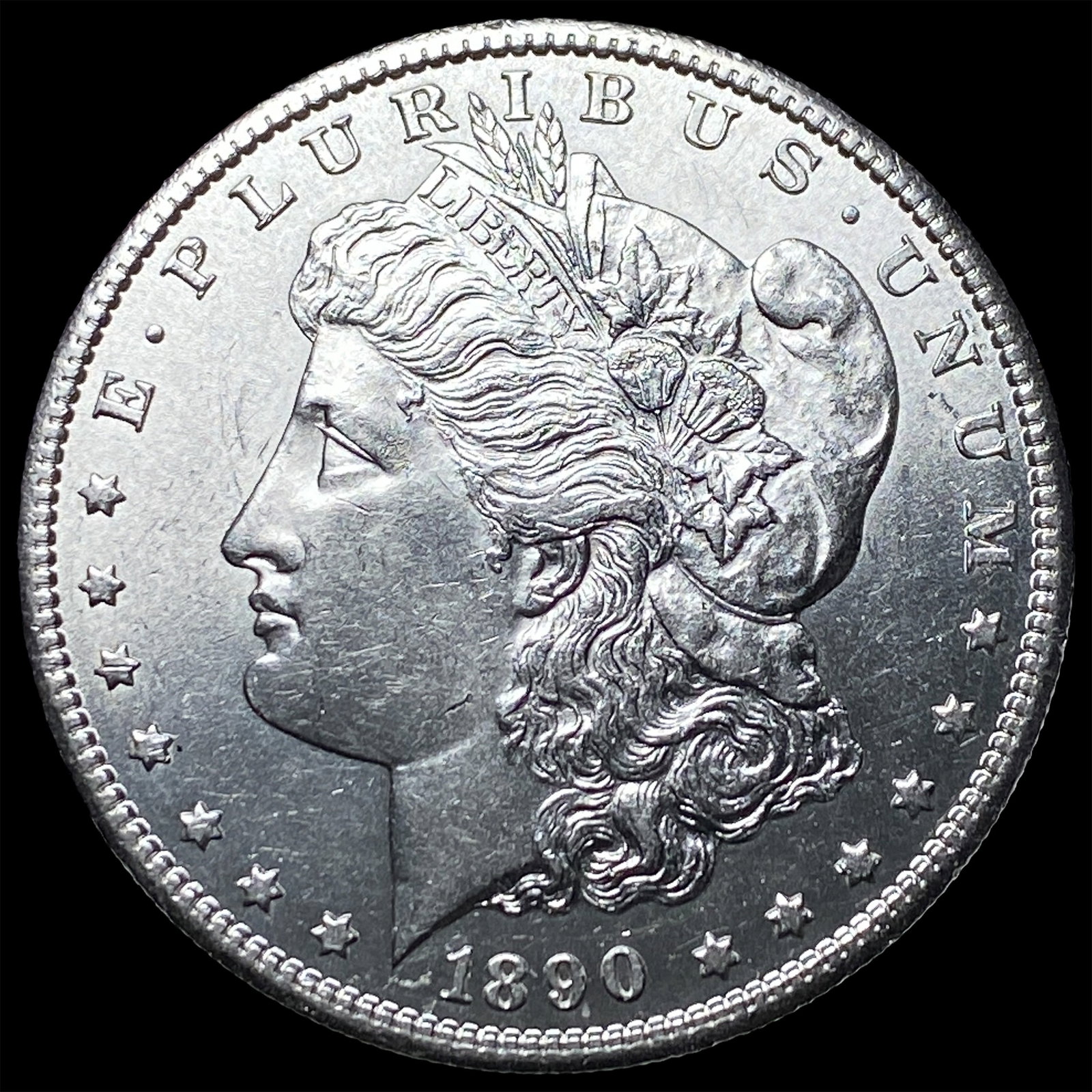 1890-S Silver Morgan Dollar UNCIRCULATED: 1890-S Silver Morgan Dollar UNCIRCULATED