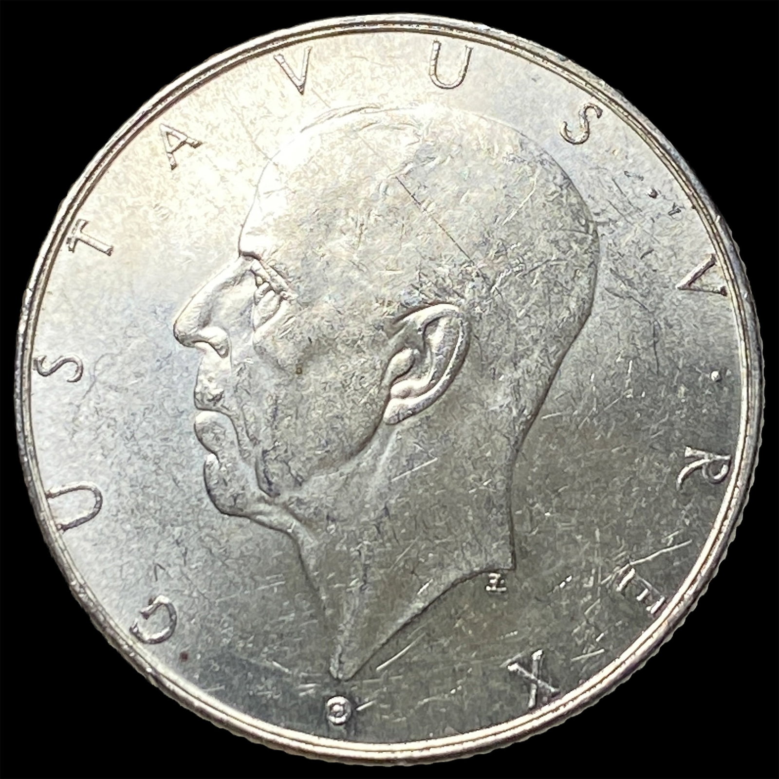 1938 Sweden Silver 2 Kroner UNCIRCULATED: 1938 Sweden Silver 2 Kroner UNCIRCULATED