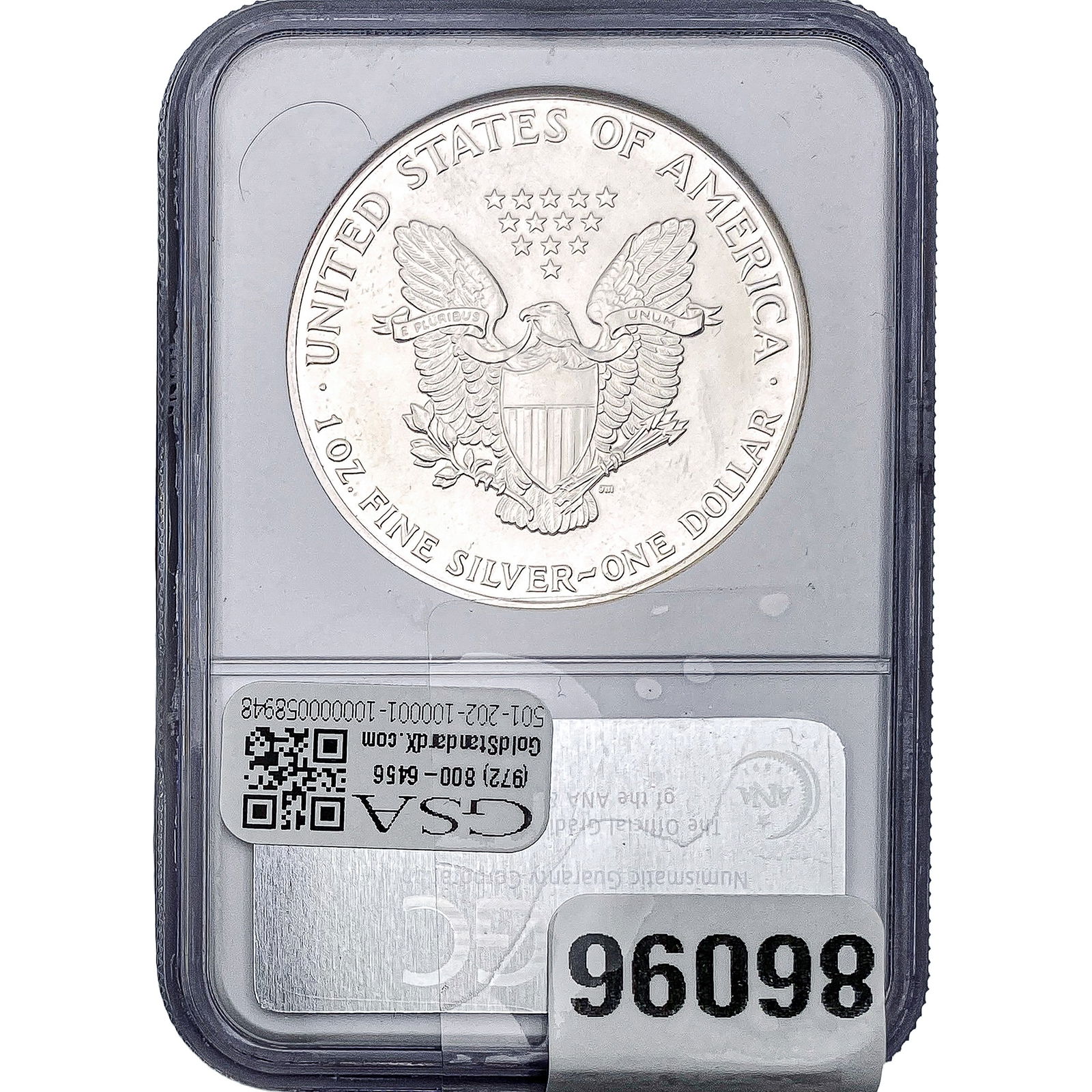 1987 Silver Eagle NGC MS68 - 2