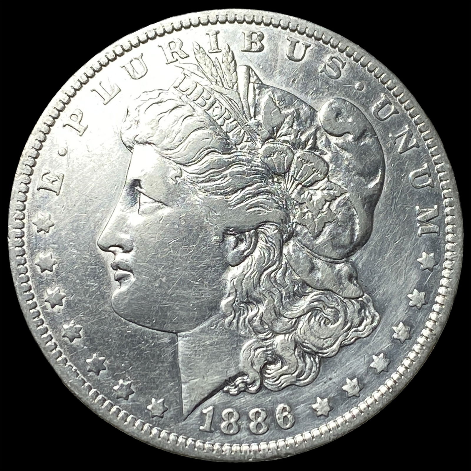 1886-O Silver Morgan Dollar CLOSELY UNCIRCULATED: 1886-O Silver Morgan Dollar CLOSELY UNCIRCULATED