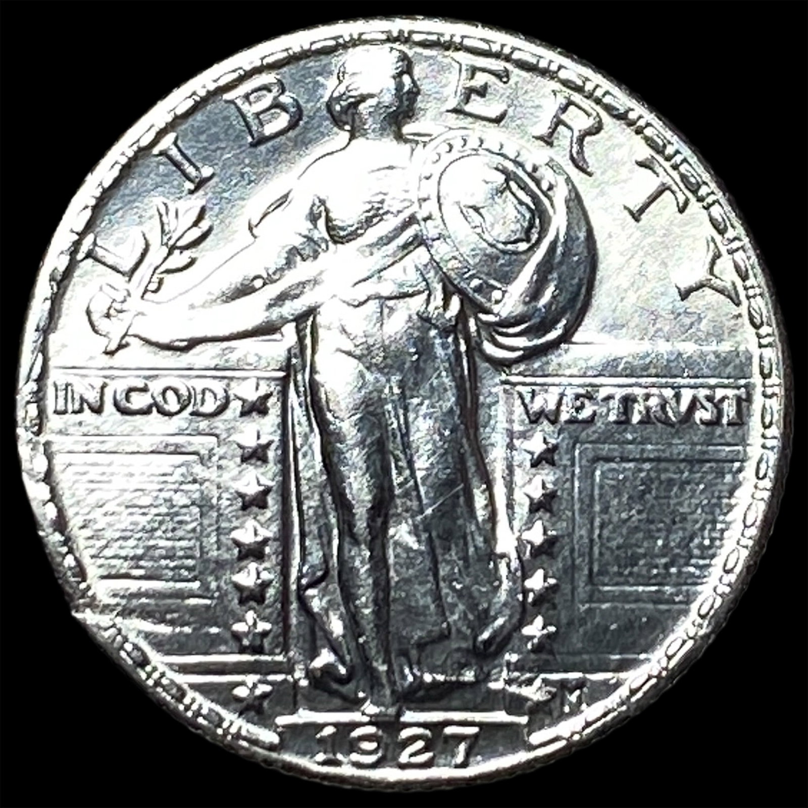 1927 Standing Liberty Quarter UNCIRCULATED: 1927 Standing Liberty Quarter UNCIRCULATED