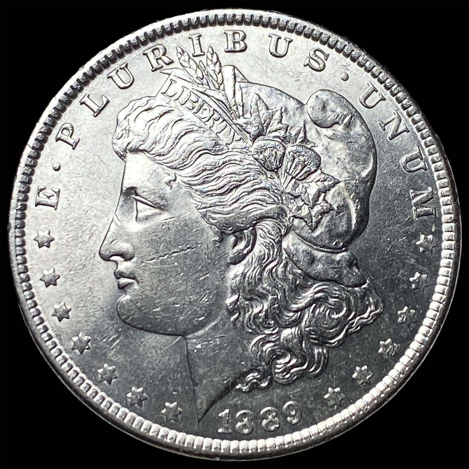 1889 Morgan Silver Dollar UNCIRCULATED: 1889 Morgan Silver Dollar UNCIRCULATED