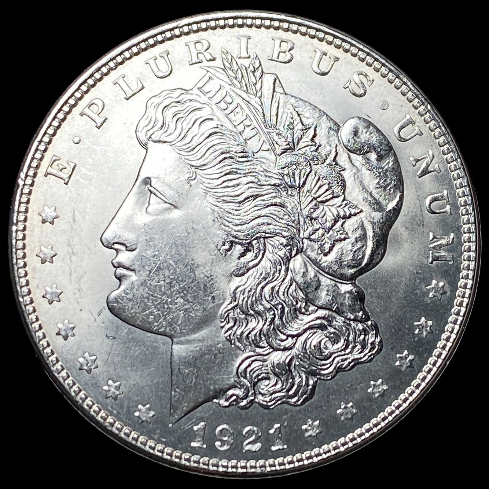 1921 Silver Morgan Dollar UNCIRCULATED: 1921 Silver Morgan Dollar UNCIRCULATED