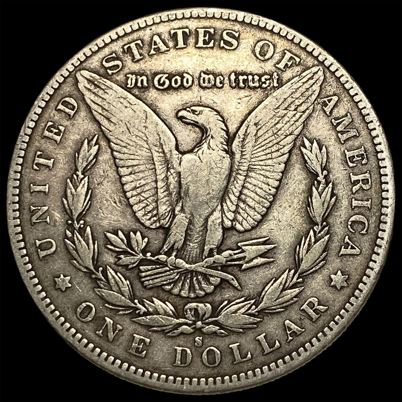 1894-S Silver Morgan Dollar LIGHTLY CIRCULATED - 2
