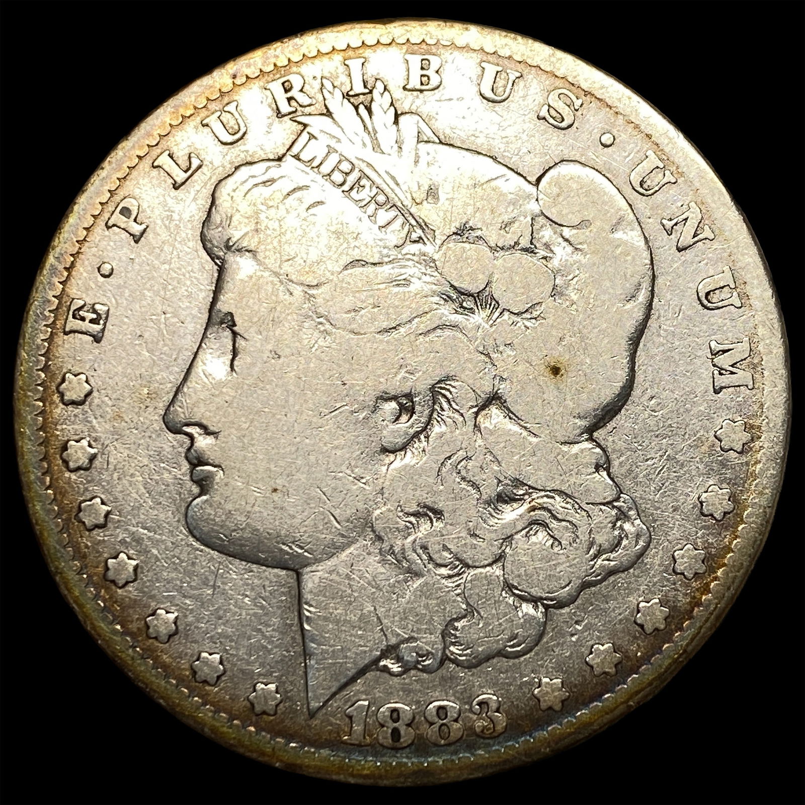 1883-CC Silver Morgan Dollar NICELY CIRCULATED: 1883-CC Silver Morgan Dollar NICELY CIRCULATED