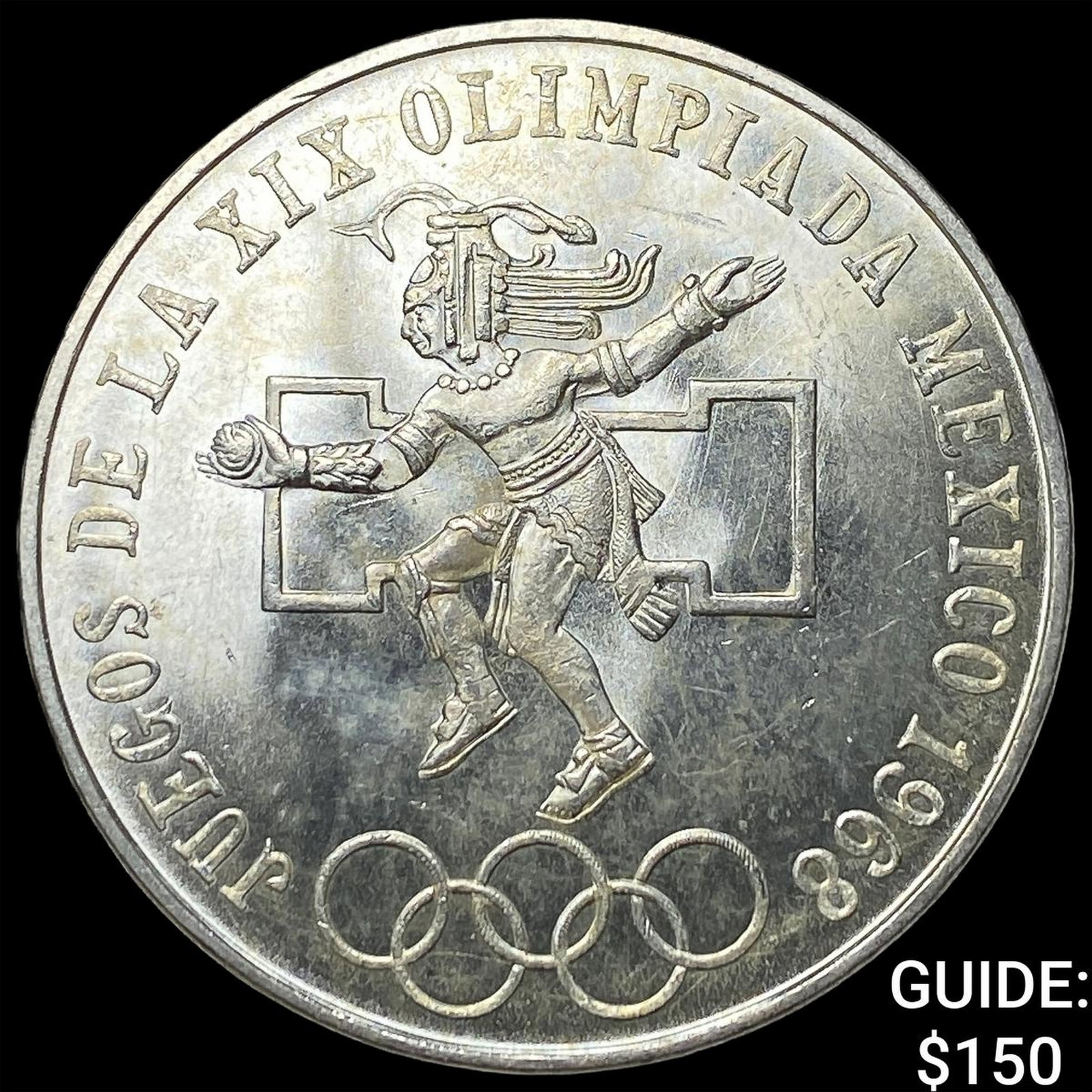 1968 Mexico Silver 25 Pesos UNCIRCULATED (1 of 2)