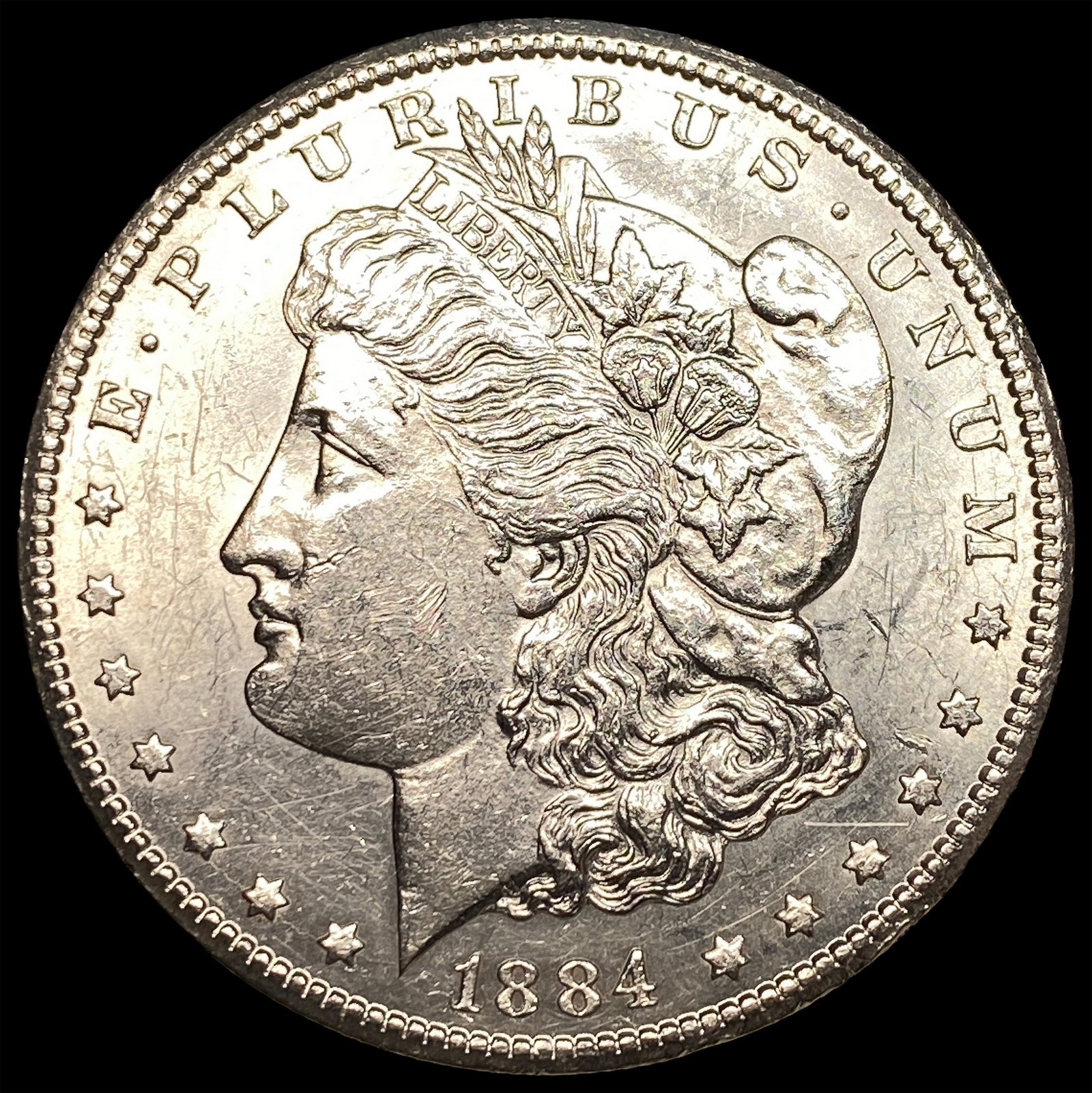1884-CC Silver Morgan Dollar UNCIRCULATED: 1884-CC Silver Morgan Dollar UNCIRCULATED