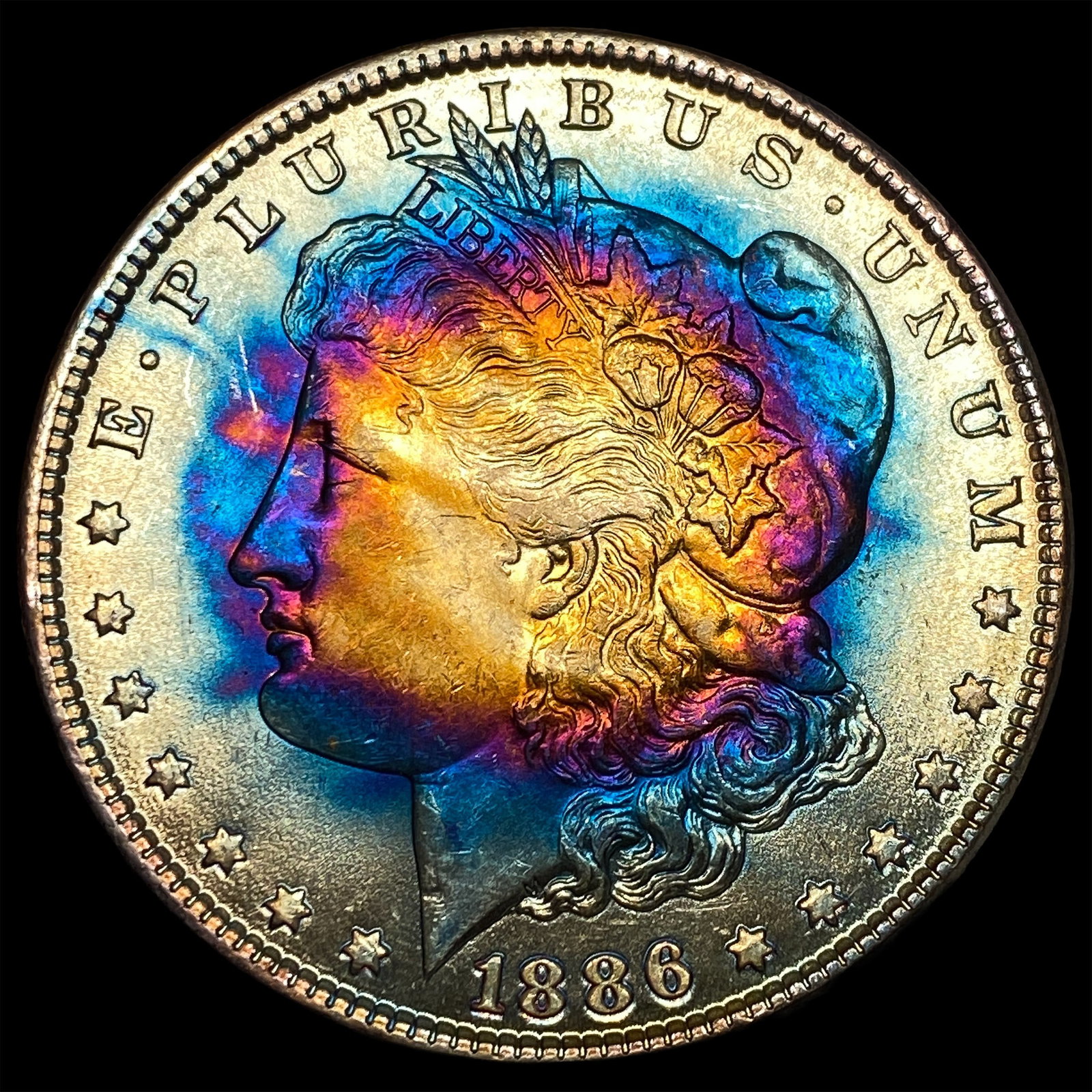 1886 Silver Morgan Dollar UNCIRCULATED: 1886 Silver Morgan Dollar UNCIRCULATED