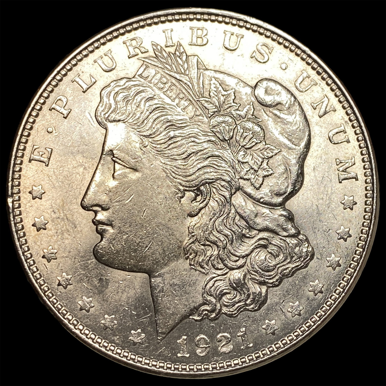 1921-D Silver Morgan Dollar UNCIRCULATED (1 of 2)
