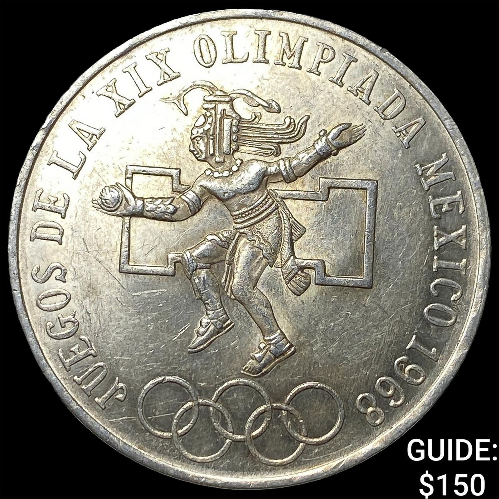 1968 Mexico Silver 25 Pesos UNCIRCULATED (1 of 2)