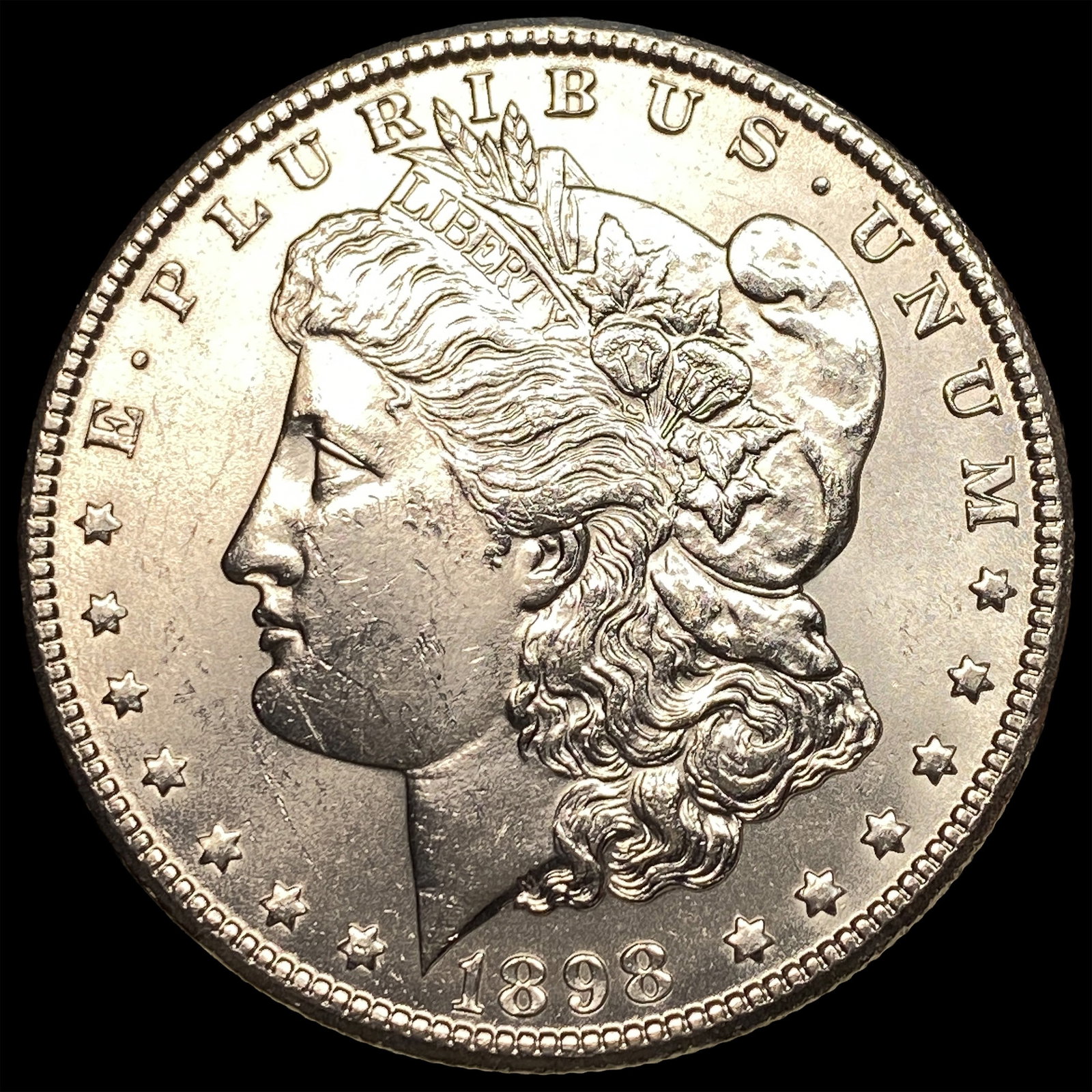 1898-O Silver Morgan Dollar CHOICE BU: 1898-O Silver Morgan Dollar CHOICE BU