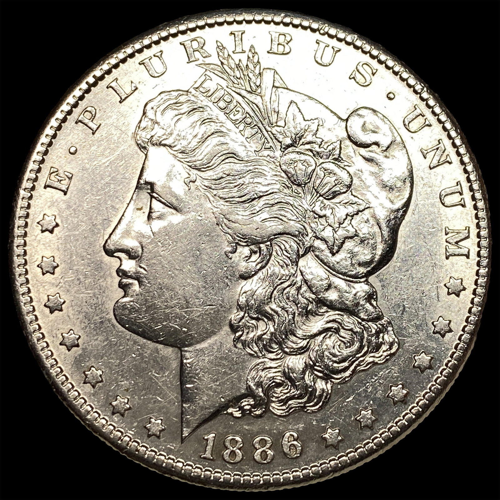 1886-S Silver Morgan Dollar UNCIRCULATED: 1886-S Silver Morgan Dollar UNCIRCULATED