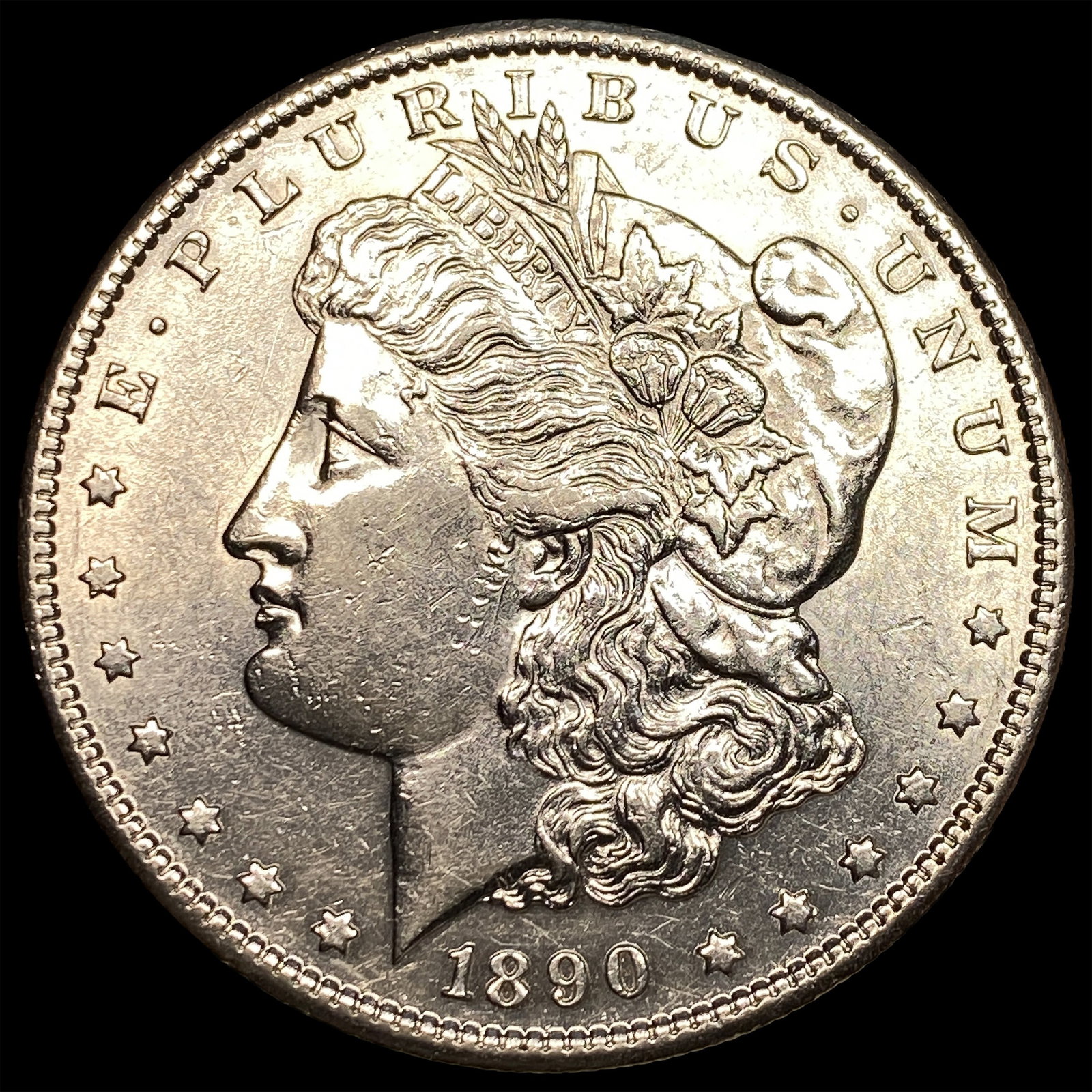 1890-S Silver Morgan Dollar UNCIRCULATED: 1890-S Silver Morgan Dollar UNCIRCULATED