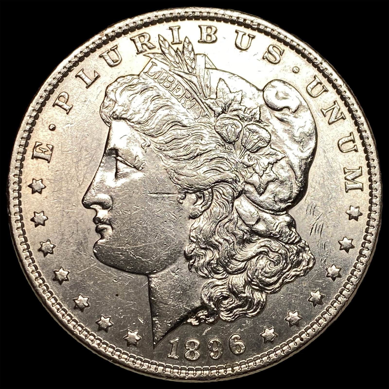 1896 Morgan Silver Dollar UNCIRCULATED: 1896 Morgan Silver Dollar UNCIRCULATED