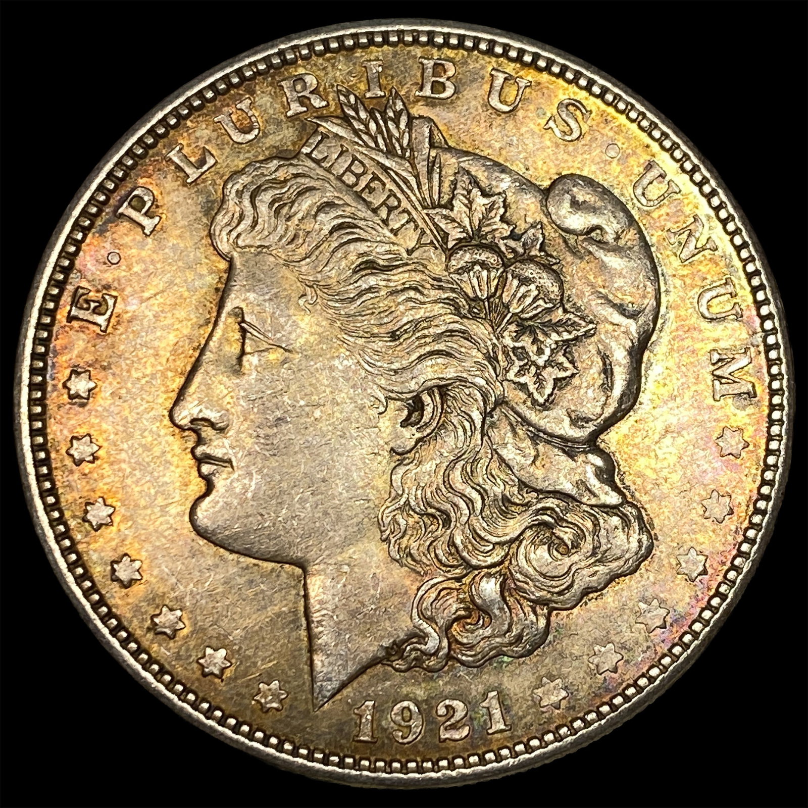 1921 Morgan Silver Dollar CLOSELY UNCIRCULATED: 1921 Morgan Silver Dollar CLOSELY UNCIRCULATED