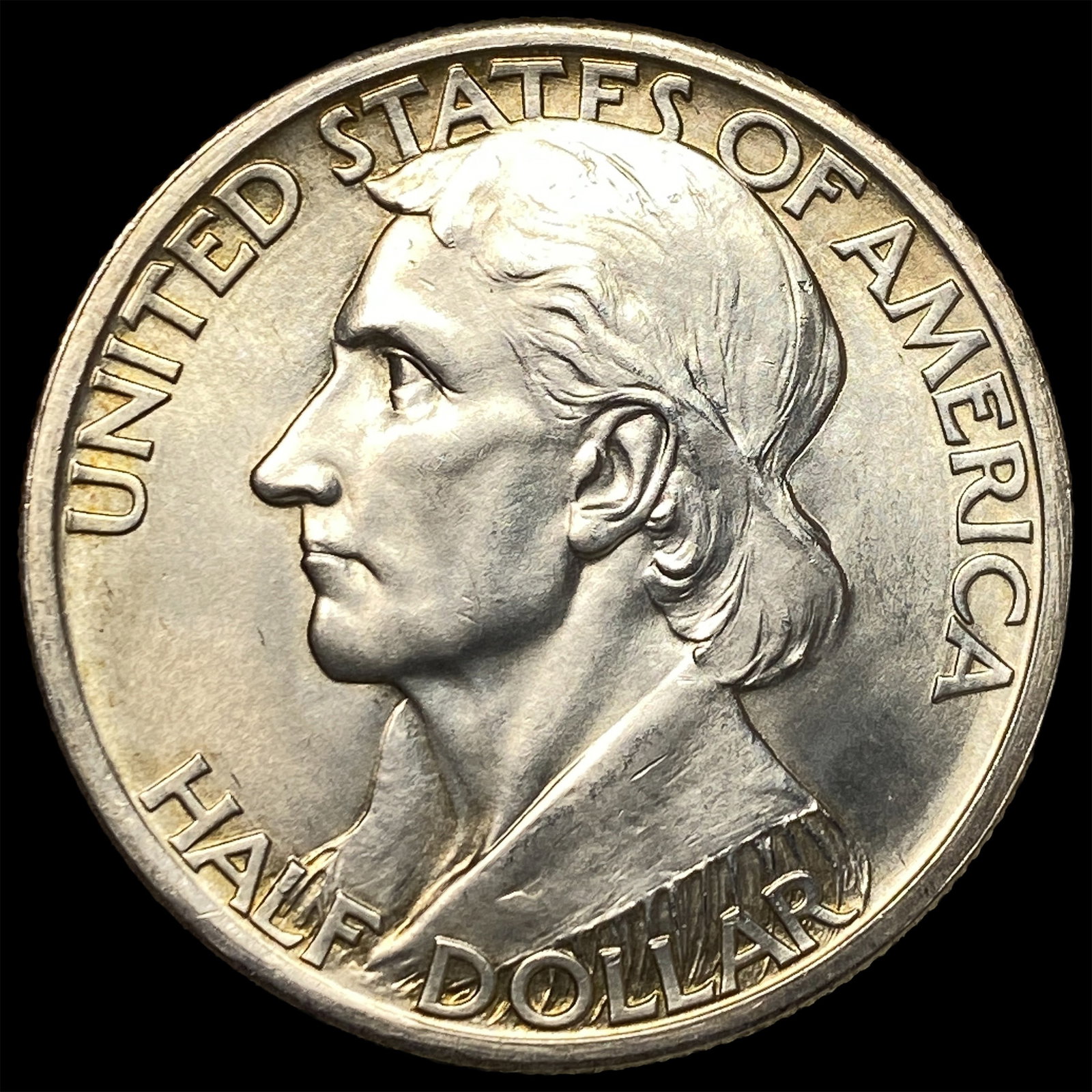 1936-D Silver Daniel Boone Half Dollar CHOICE BU (1 of 2)