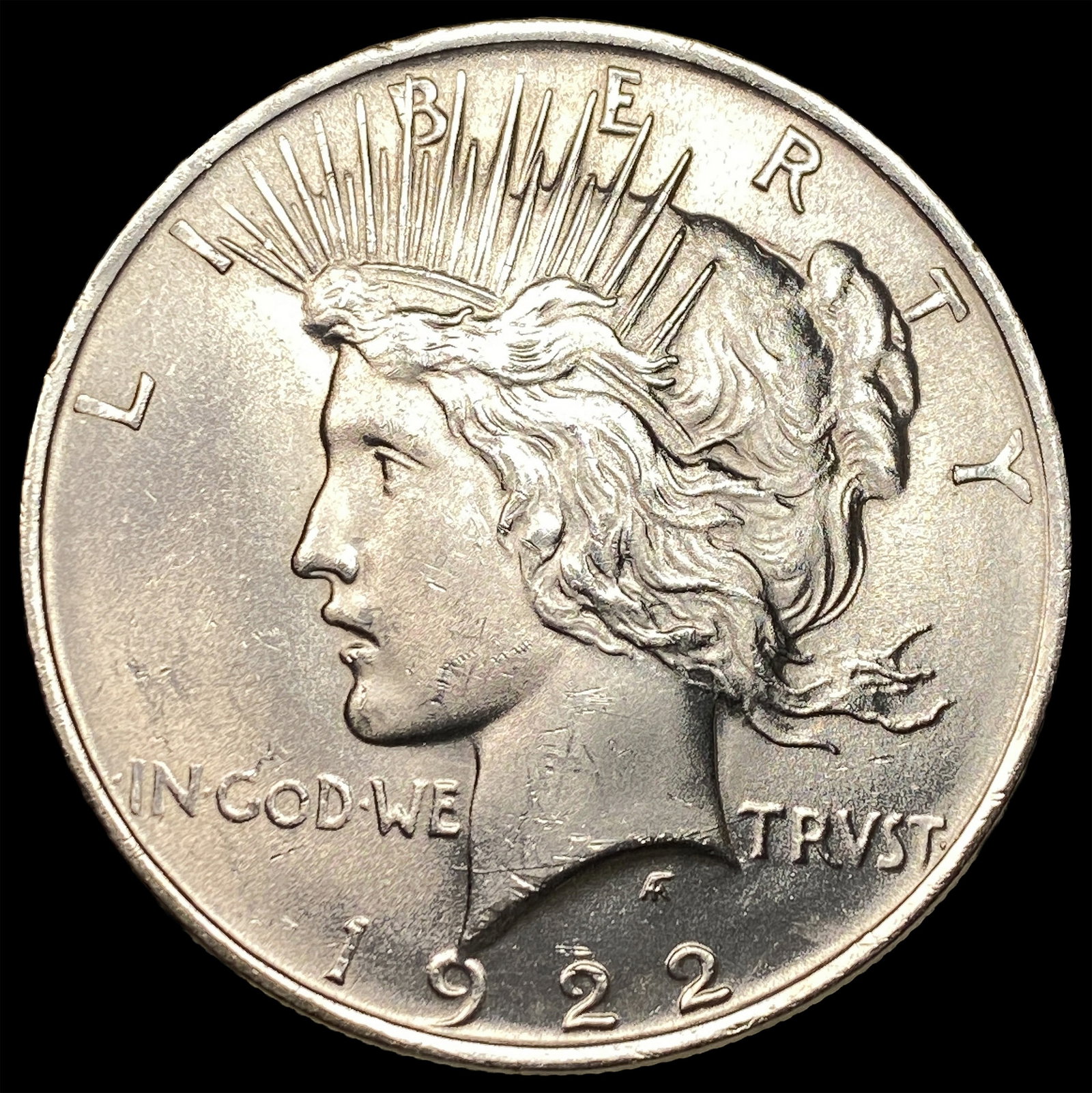 1922 Silver Peace Dollar UNCIRCULATED: 1922 Silver Peace Dollar UNCIRCULATED