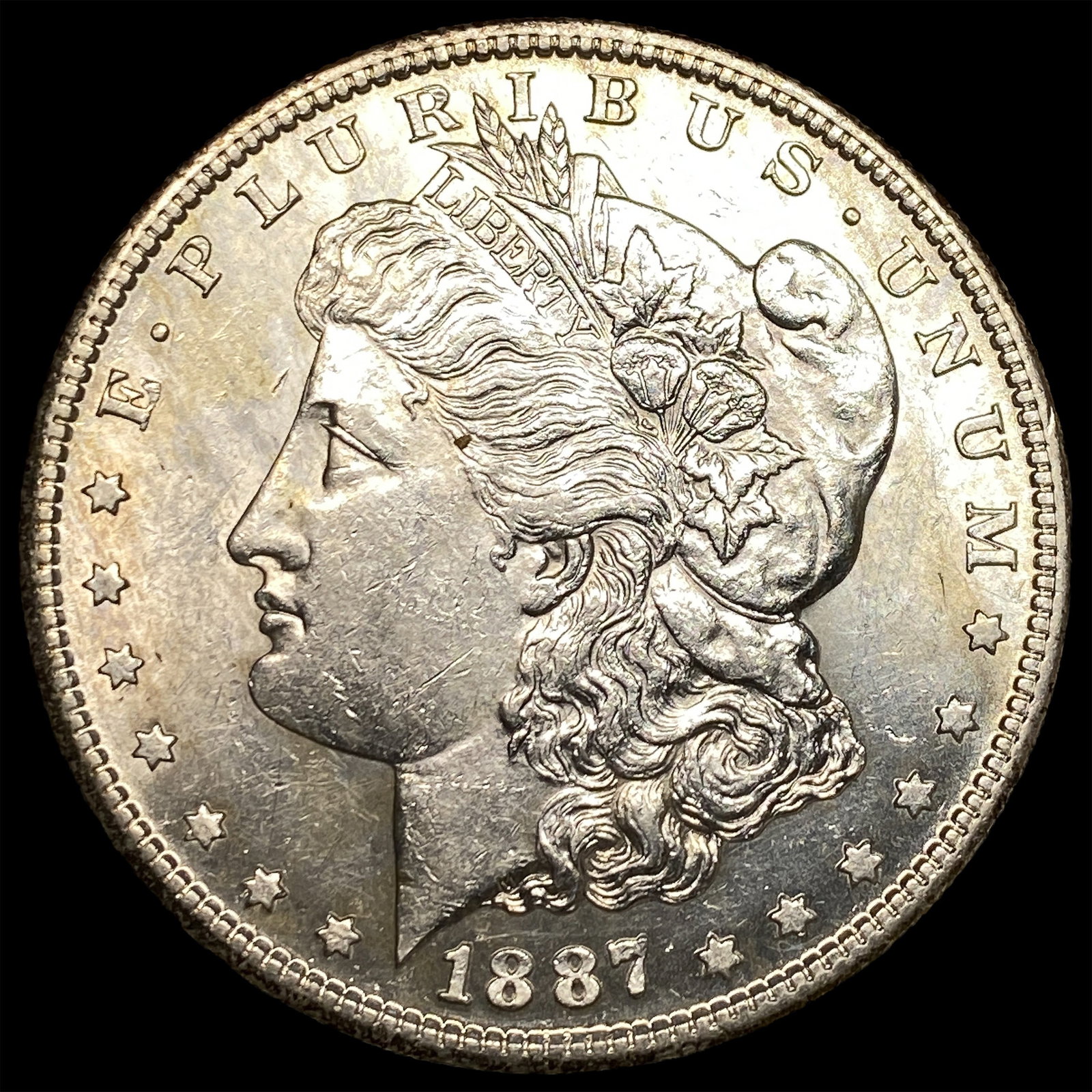 1887-S Silver Morgan Dollar UNCIRCULATED: 1887-S Silver Morgan Dollar UNCIRCULATED