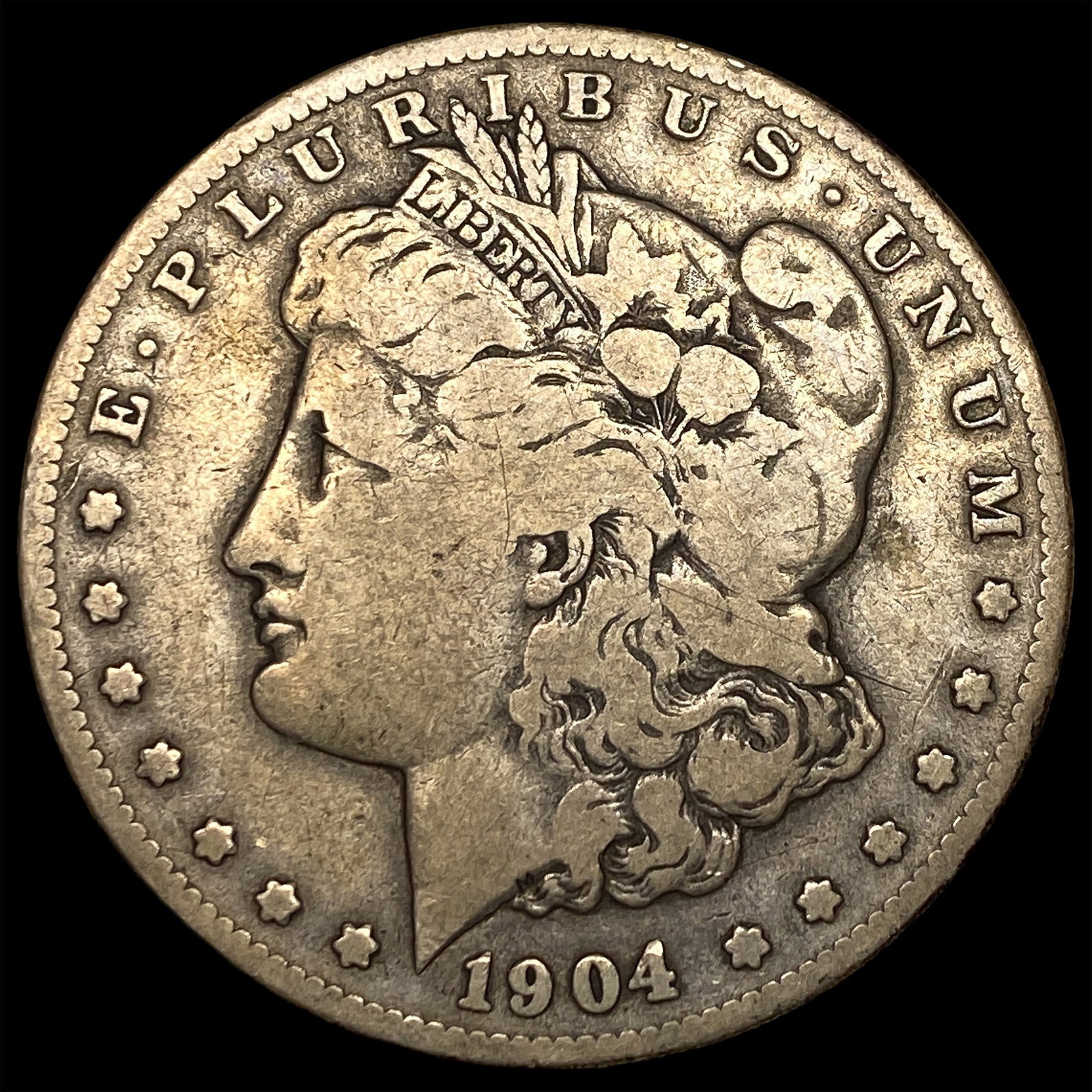 1904-S Silver Morgan Dollar LIGHTLY CIRCULATED (1 of 2)