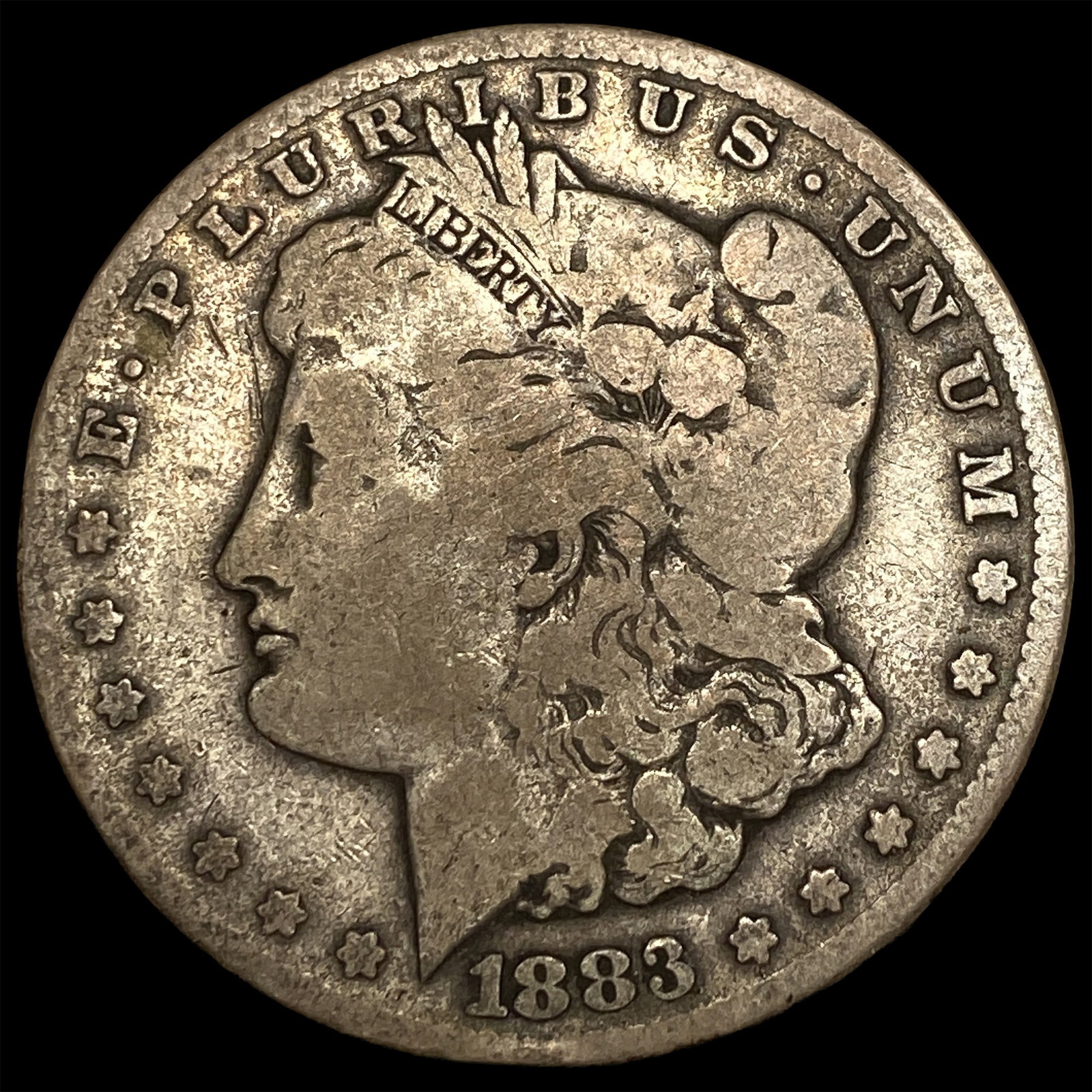 1883-CC Silver Morgan Dollar NICELY CIRCULATED (1 of 2)
