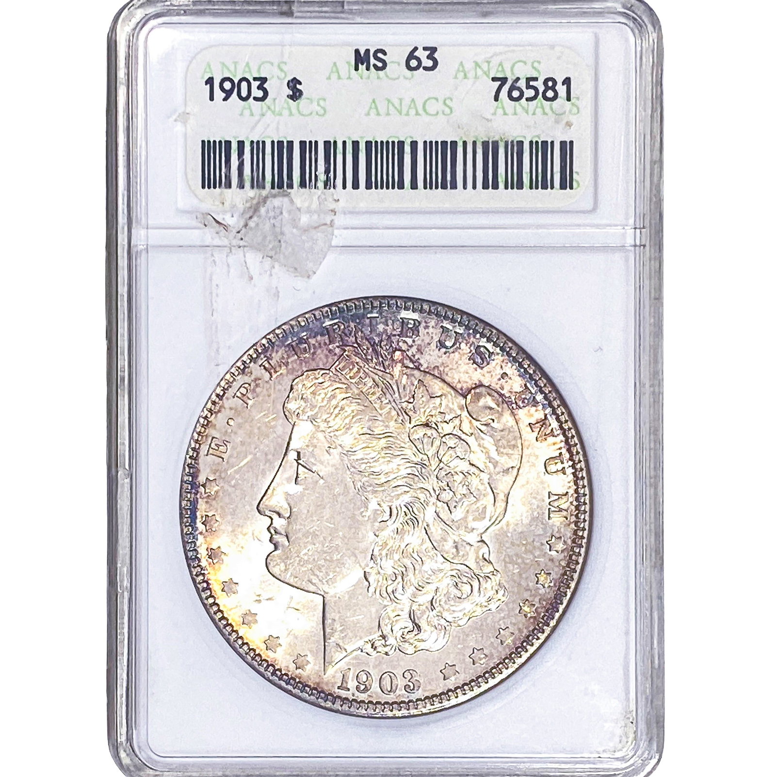 1903 Morgan Silver Dollar ANACS MS63 (1 of 2)