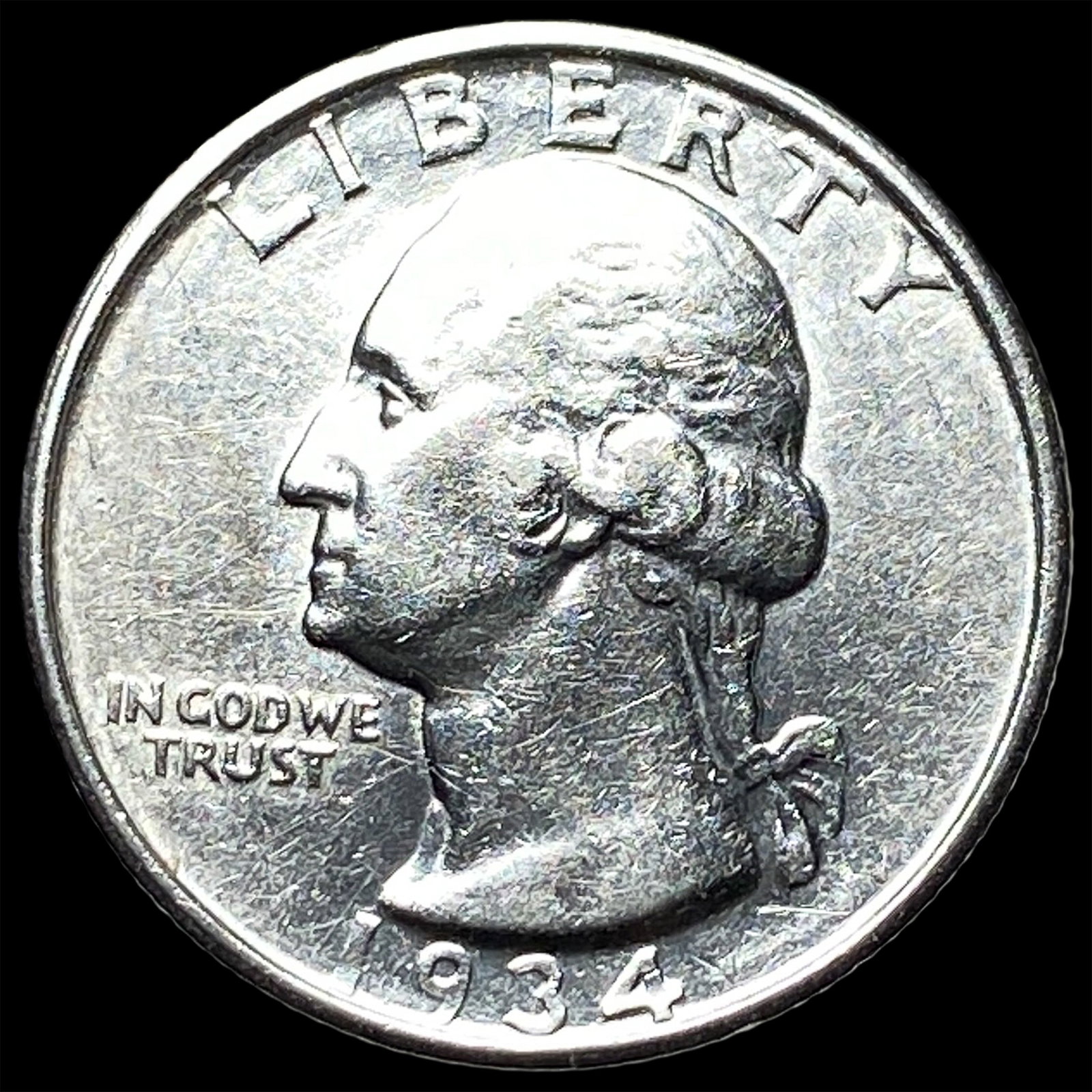 1934-D Silver Washington Quarter UNCIRCULATED (1 of 2)