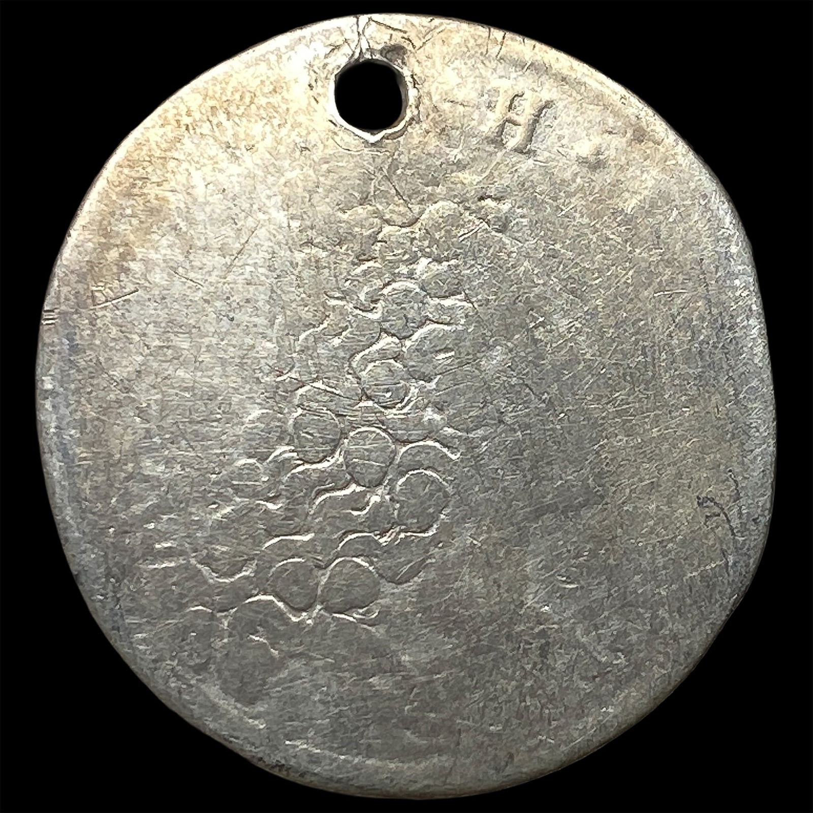 1724 Bavaria Silver 30 Kreuzer Holed ABOUT UNCIRCULATED: 1724 Bavaria Silver 30 Kreuzer Holed ABOUT UNCIRCULATED