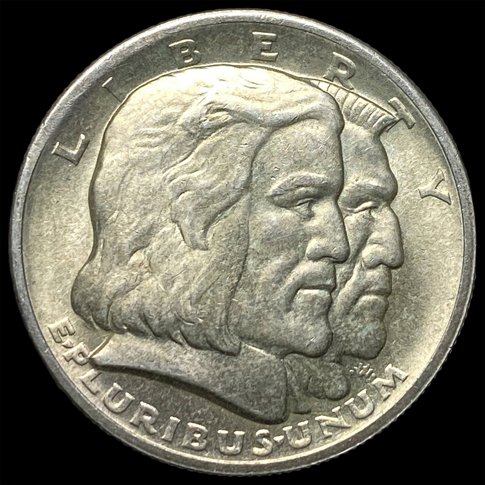 1936 Silver Long Island Half Dollar CHOICE BU (1 of 2)