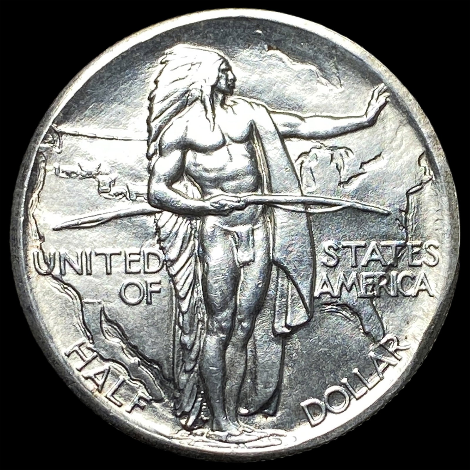 1928 Silver Oregon Trail Half Dollar UNCIRCULATED: 1928 Silver Oregon Trail Half Dollar UNCIRCULATED