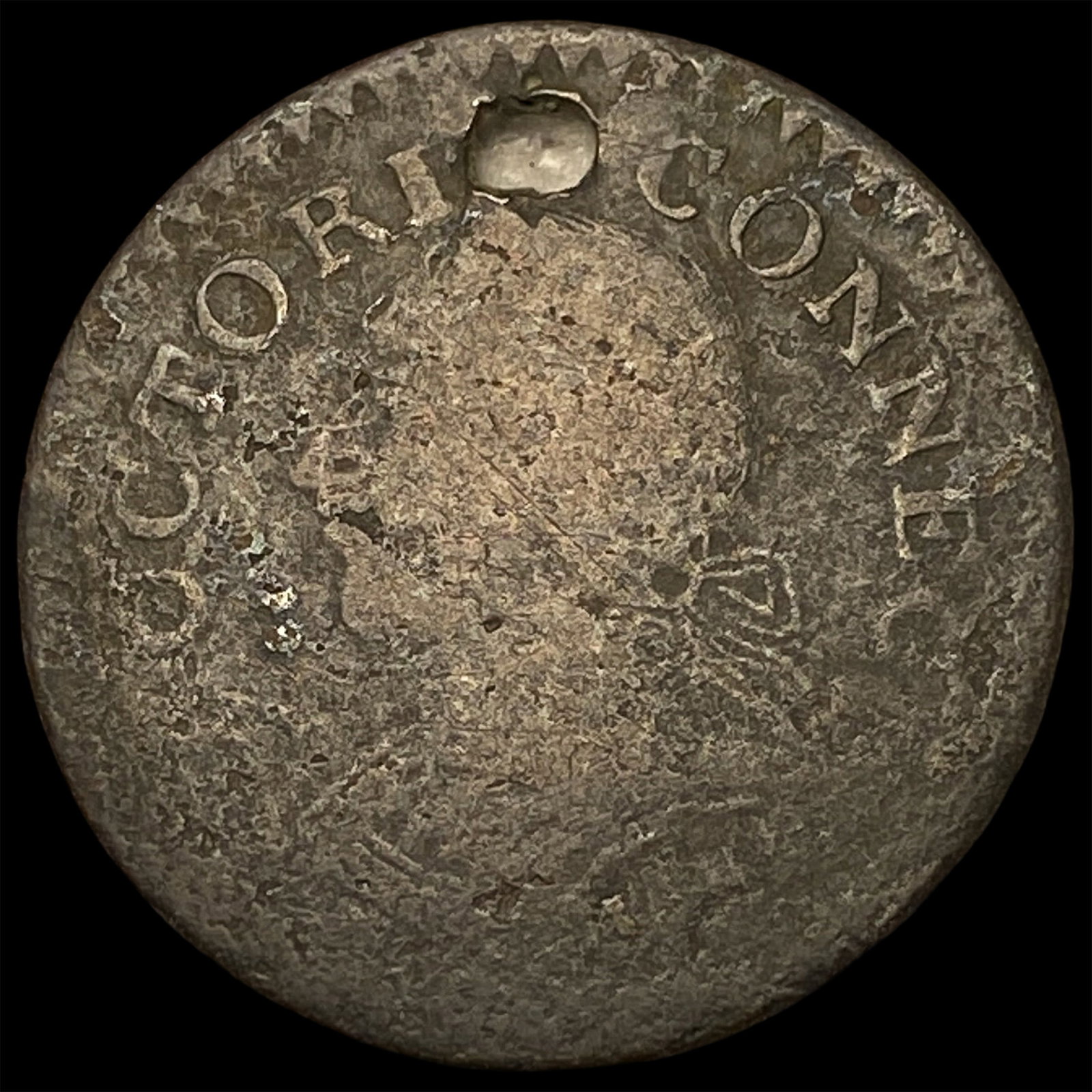 1787 Connecticut Copper Coin NICELY CIRCULATED: 1787 Connecticut Copper Coin NICELY CIRCULATED