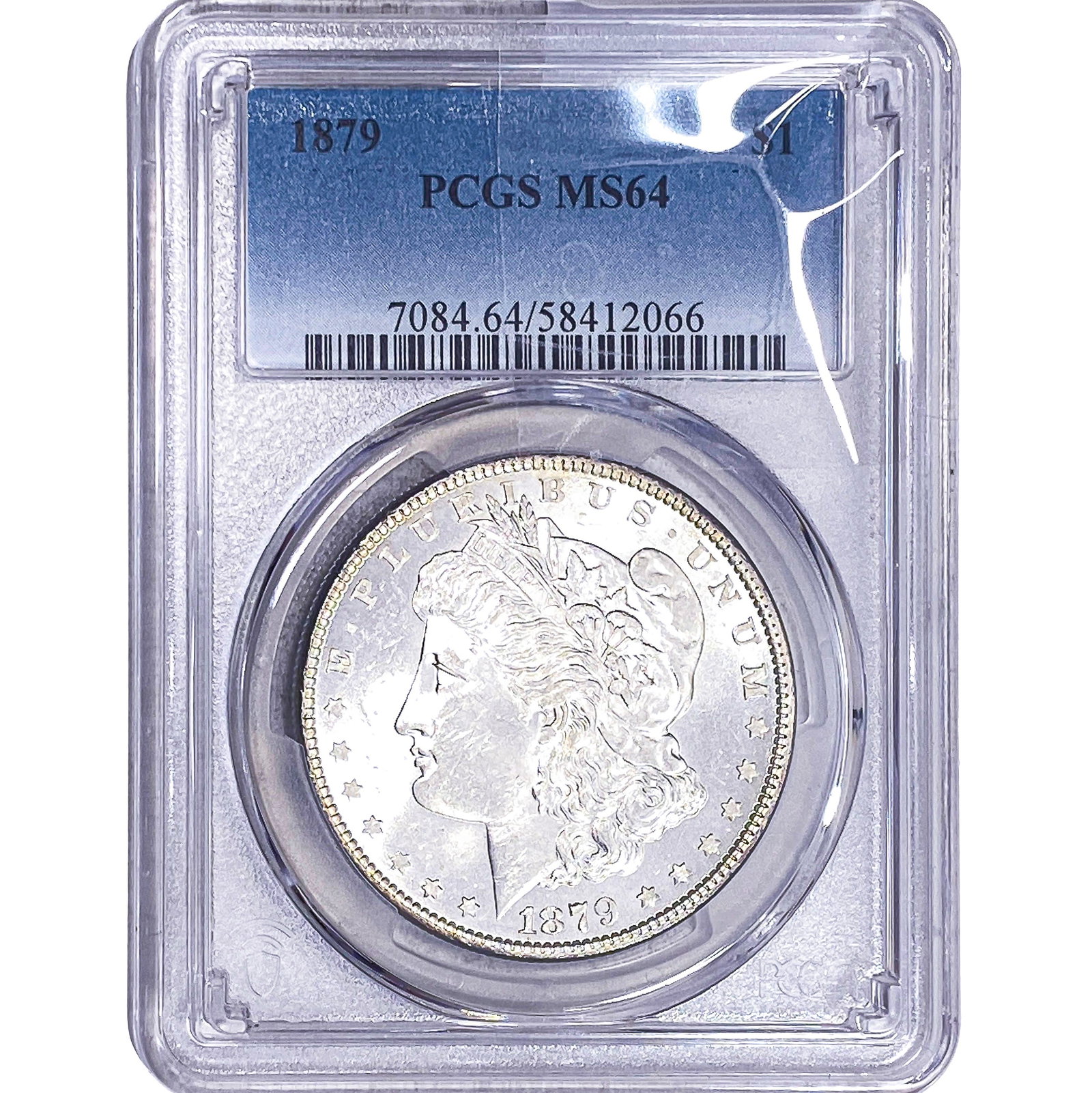 1879 Morgan Silver Dollar PCGS MS64: 1879 Morgan Silver Dollar PCGS MS64