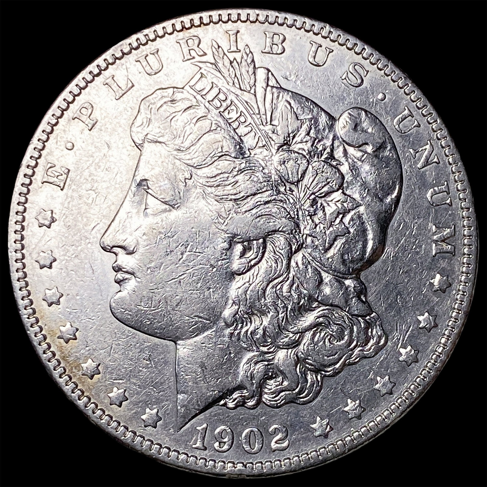 1902 Morgan Silver Dollar CLOSELY UNCIRCULATED (1 of 2)